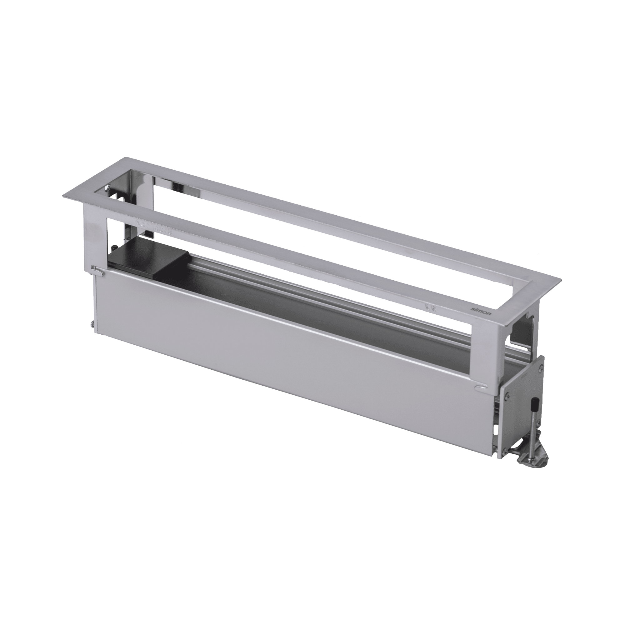 Caja Para Instalación en Escritorio para Voz, Datos o Contactos Eléctricos / Capacidad para 6 Módulos / Salida de Cables "Posterior" / Los Módulos se Adquieren Aparte / (KFC136/14CY) SM-CEP-6M