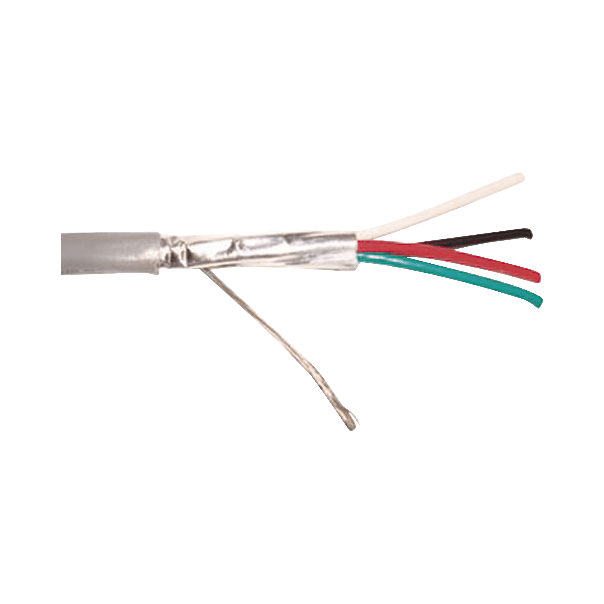 Caja de 305 metros / 4 X 22 AWG  / Blindado / CMR, color gris. Aplicaciones en sistemas de audio, alarmas y control de acceso. 9239/1000