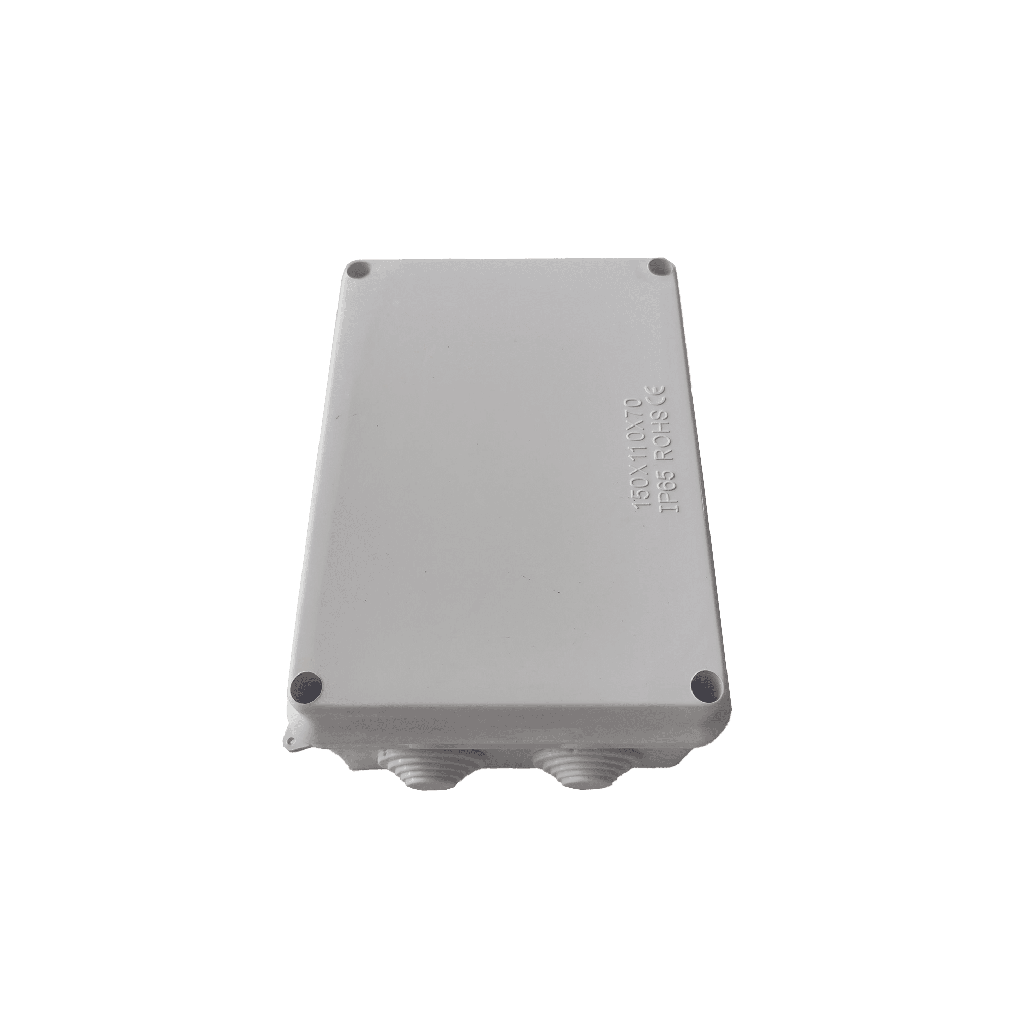 Caja de Conexiones Impermeable IP65, 10 Entradas, Dimensiones 150 x 110 x 70 mm, para Instalaciones Industriales, Comerciales y Residenciales, Incluye Tornillería para su Instalación LP-WBX-150