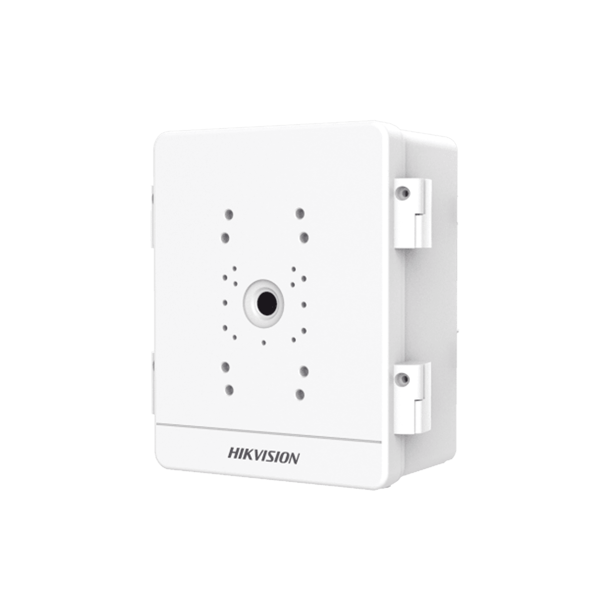 Caja para Videovigilancia para Exterior / Uso en Montaje o Pared / IP66 / IK10 / Dimensiones: 306 X 220 X 130 mm / Soporta 1 Dispositivo (PTZ, Bocina, Cámara Fija) DS-SBOX-01