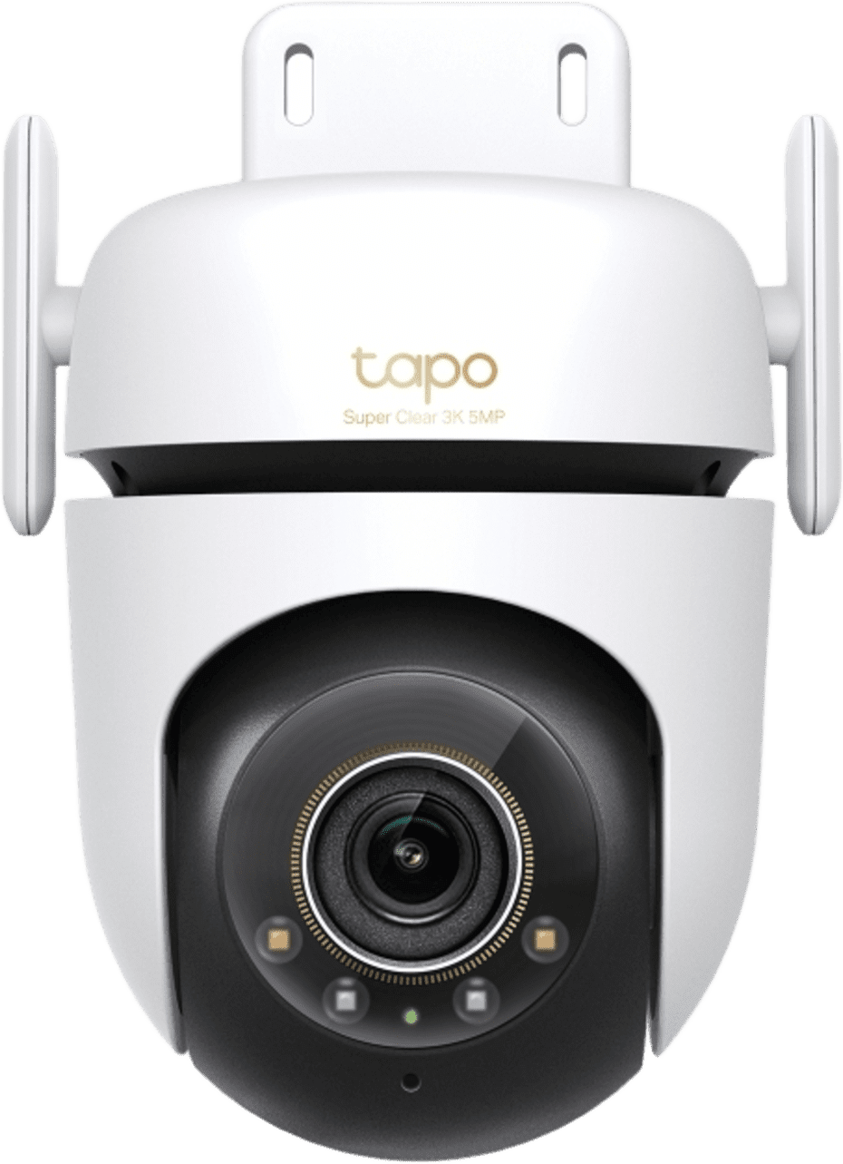 Cámara IP Wi-Fi 5MP / Visión 360º / Protección IP66 / Audio doble vías / Visión Nocturna en color /  Notificación Push TAPO-C530WS