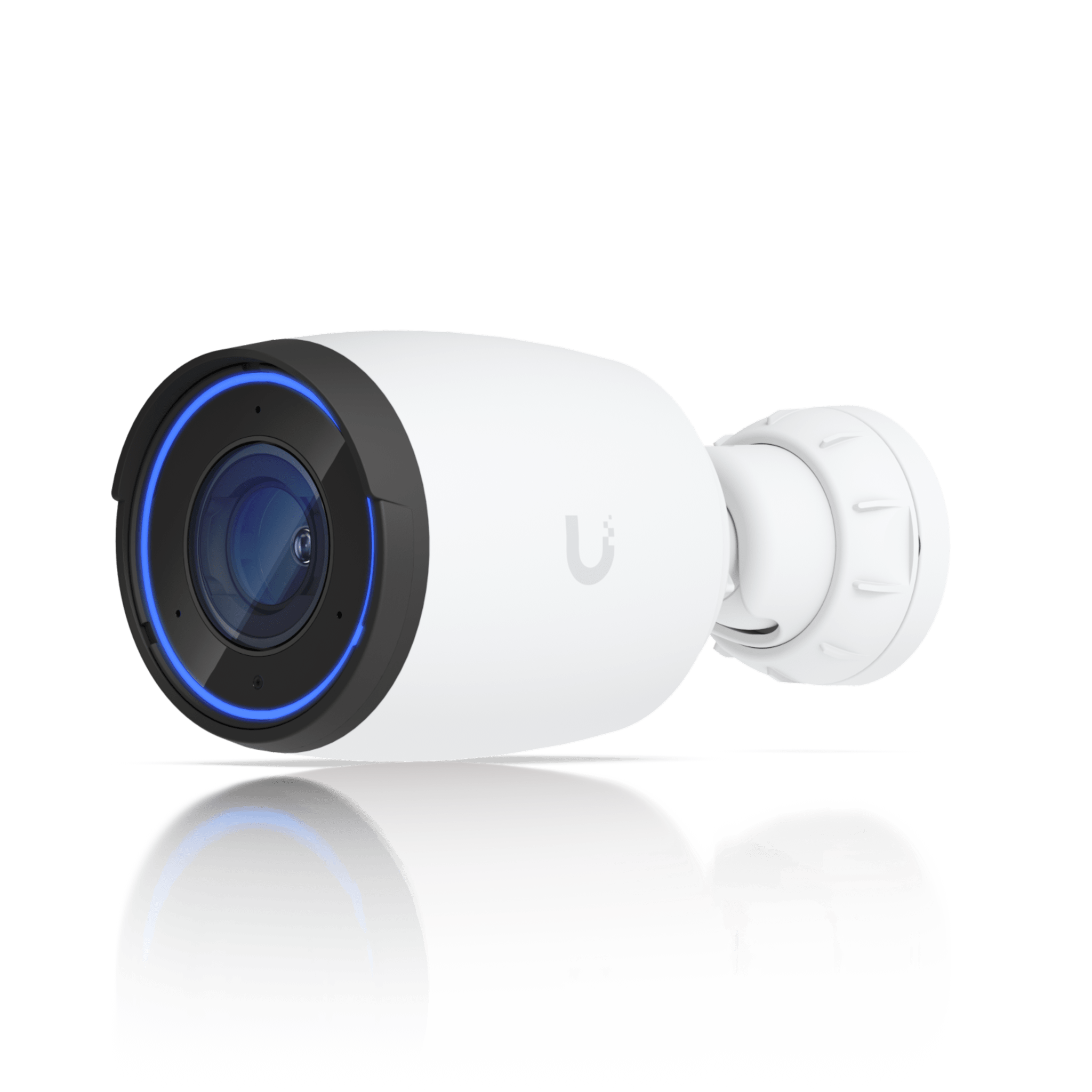 Cámara PoE 4K Interior/Exterior / Zoom Óptico 3x / Visión Nocturna IR Largo Alcance / Detección IA Avanzada / Audio Bidireccional / Resistente a la Intemperie IP65 UVC-AI-PRO-WHITE