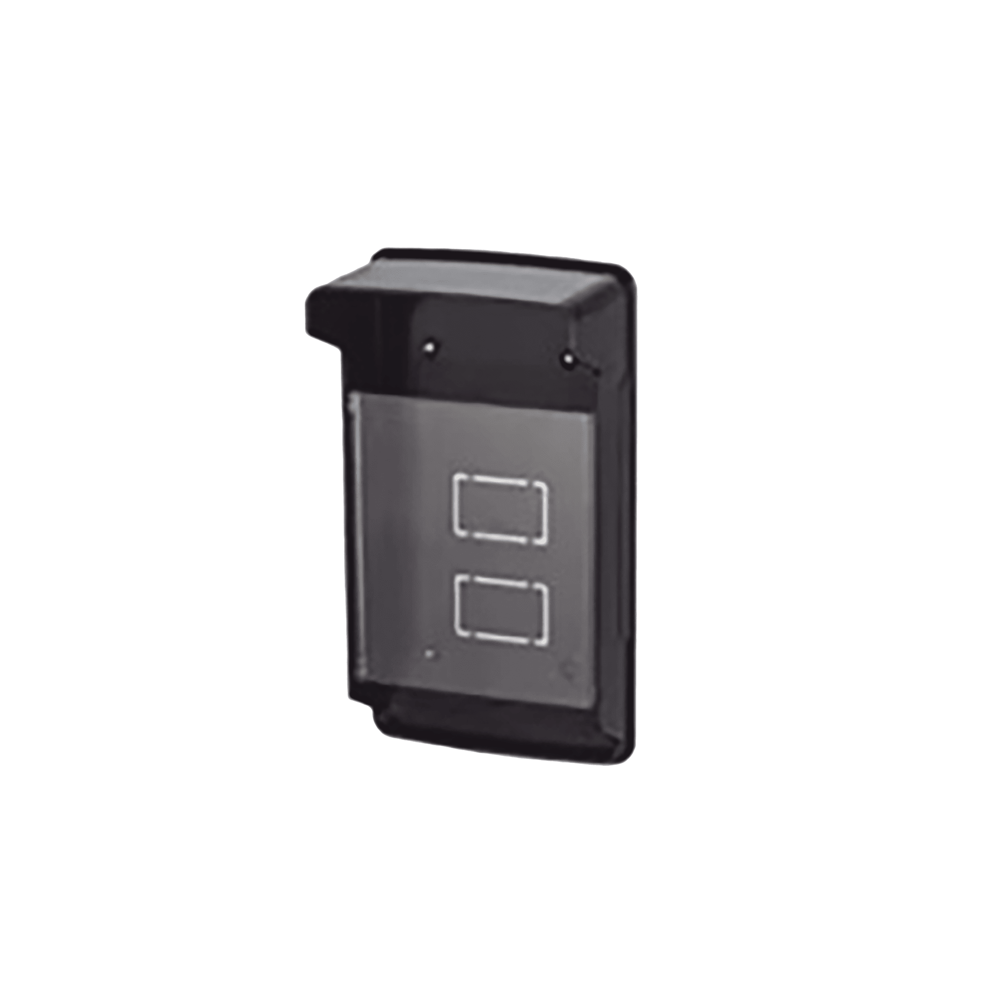 Carcasa Protectora Universal Color Negro con Tapadera de Acrílico / Medidas 245 × 143 × 83 mm / Compatible con Múltiples Modelos de Control de Acceso JY-003-B