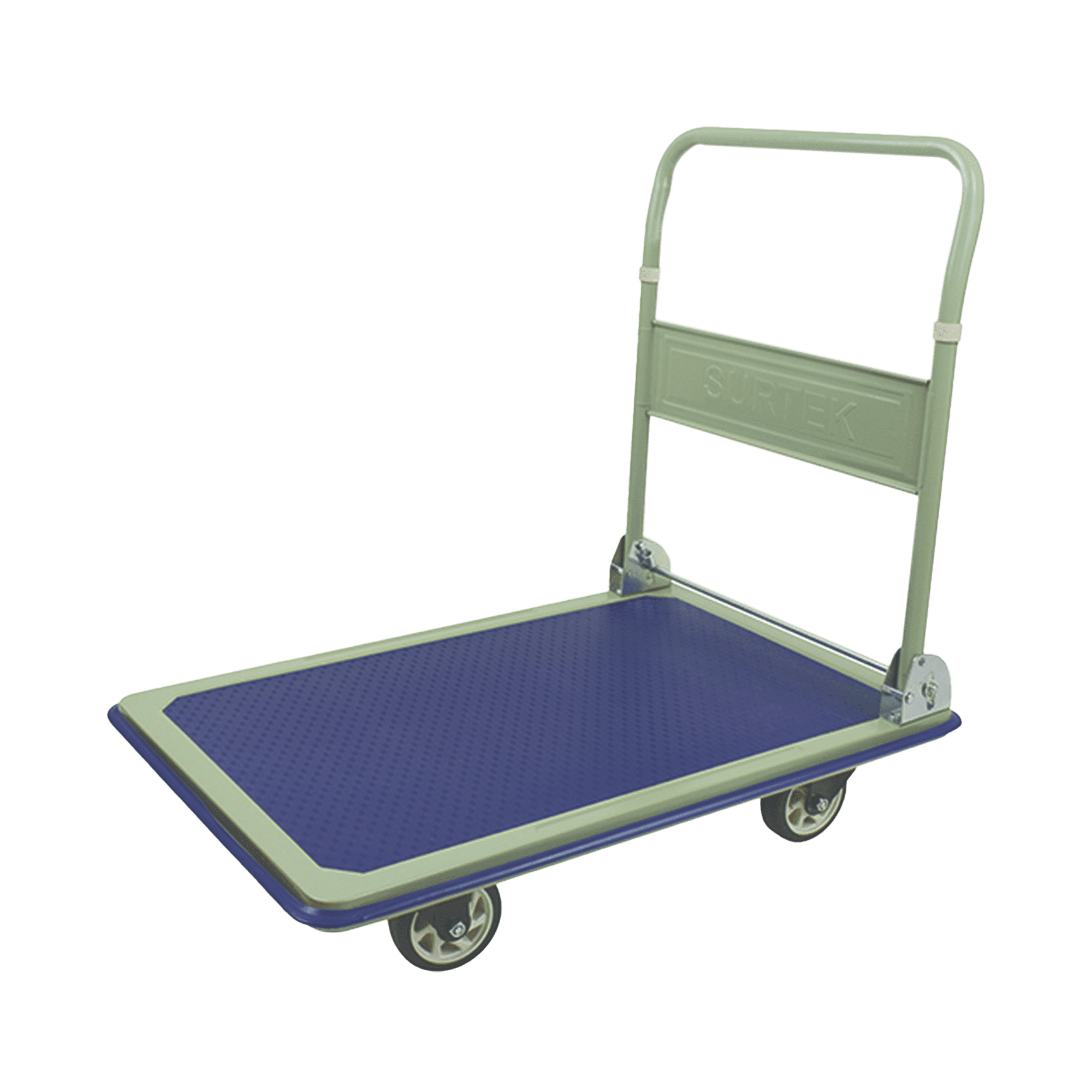 Carro Plataforma con capacidad 300 Kg / Base metálica resistente con protección plástic / 4 Ruedas TPR duraderas." SYS-CPL30