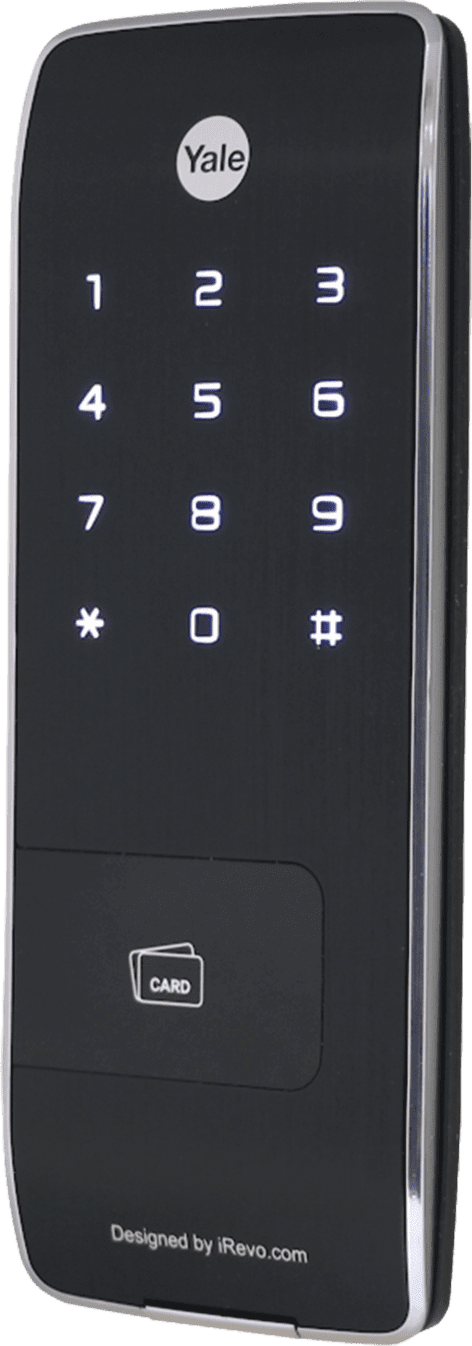 Cerrojo Slim / 11 mm / 40 Usuarios / Código PIN / Alarma / Cierre Automático / 4 Pilas AA / Puerto 9V / RF Opcional 89410E