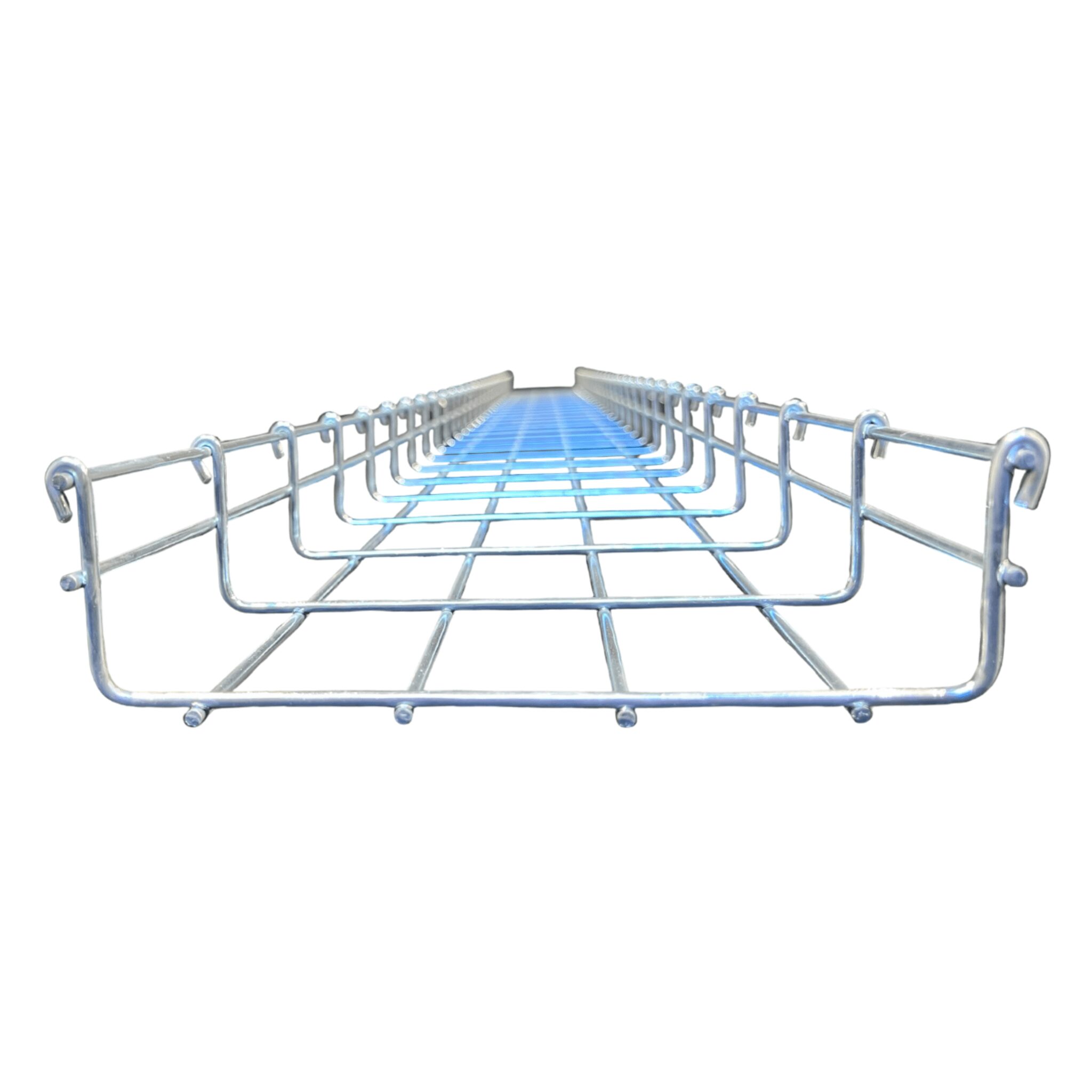 Charola Tipo Malla Línea MallaFils® 200x54 mm para hasta 154 Cables Cat6 / Uso Interior con Acabado EZ / Tramo 3 m ML-54-200EZ