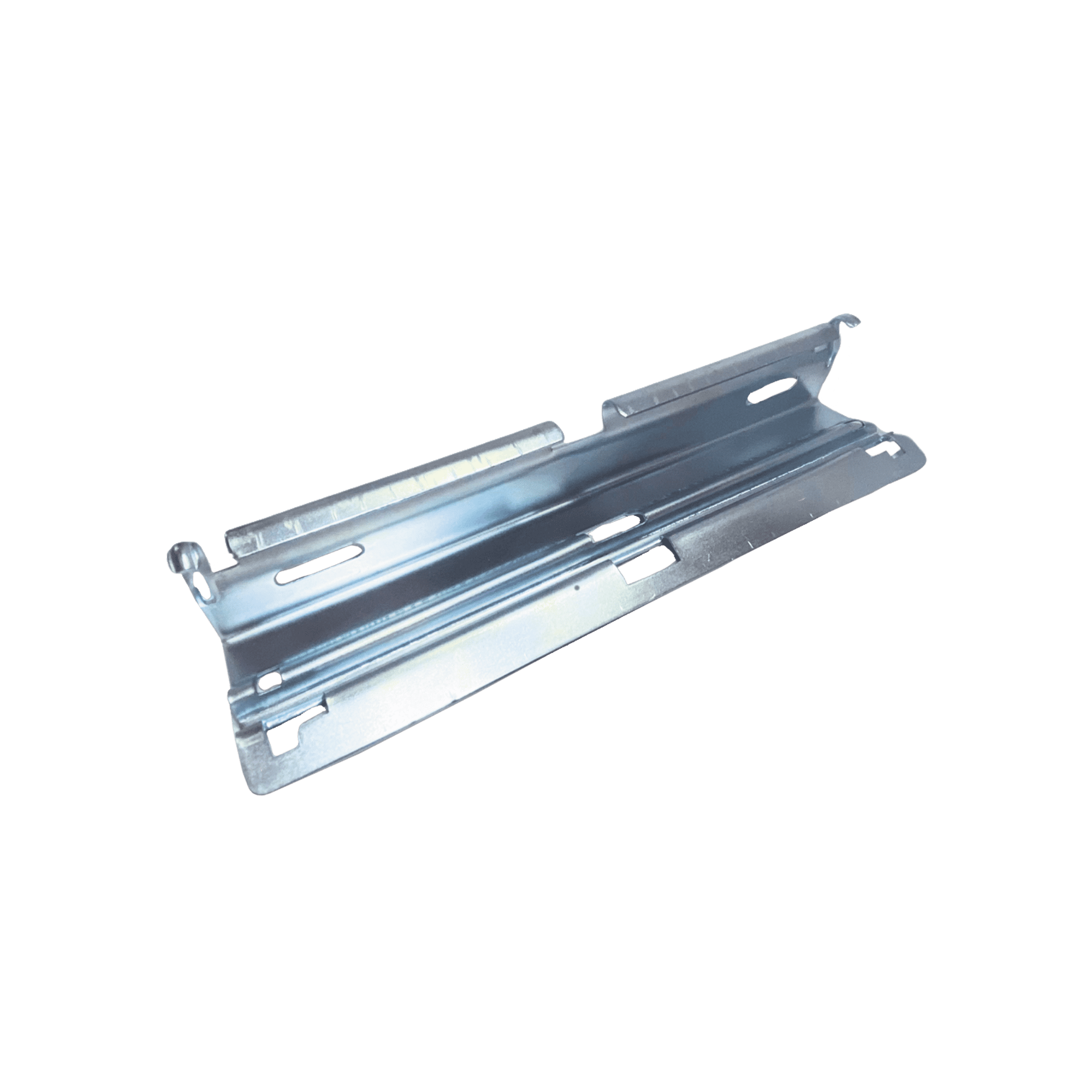 Clip Automático Mediano Para Unir Tramos de Charola Tipo Malla de 100 hasta 300 mm de Ancho, Compatible con todos los Peraltes, Acabado Electrozincado CH-CLIPAUTM-EZ