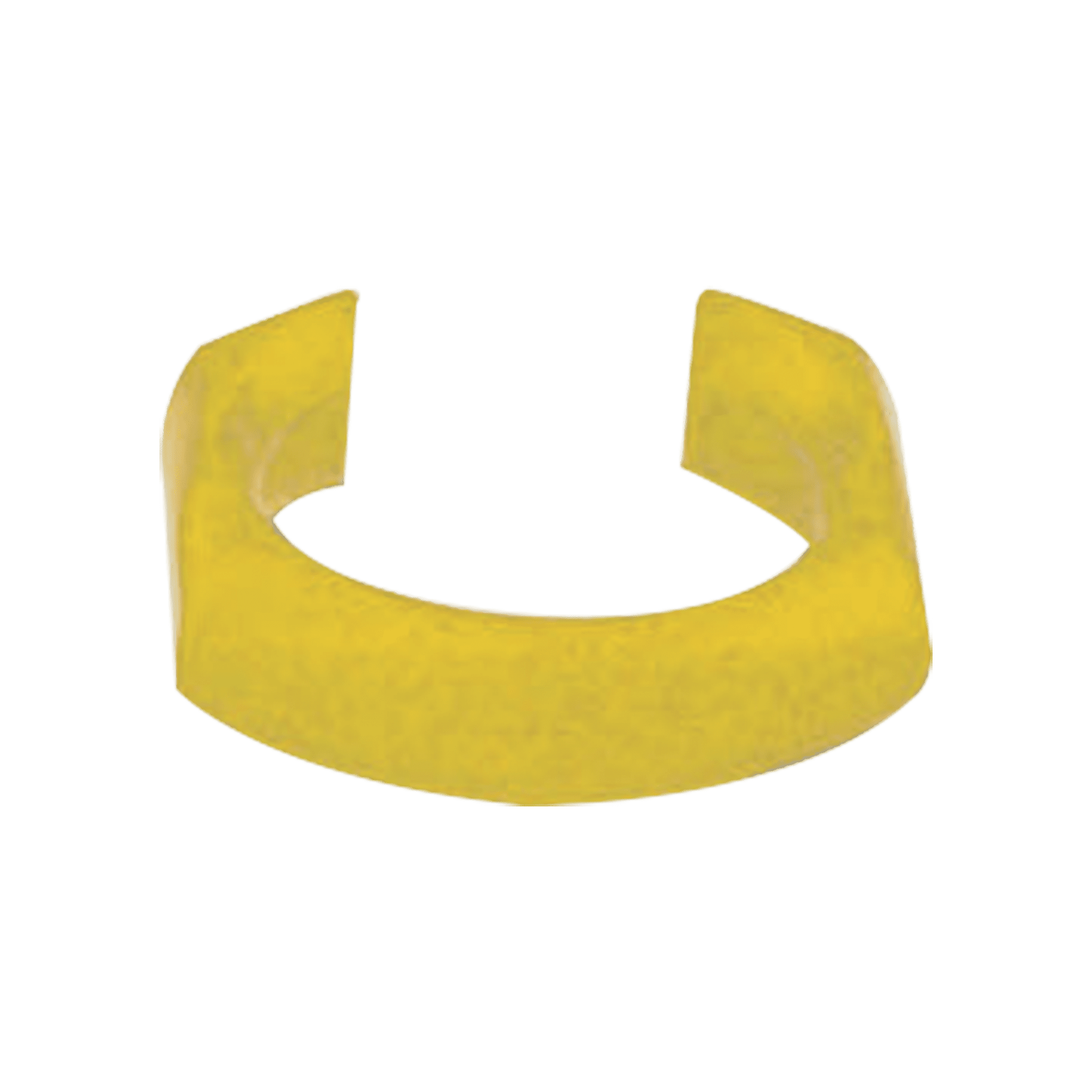 Clip de identificación para Patch Cord Siemon, Color Amarillo, Bolsa con 25 piezas CLIP-05