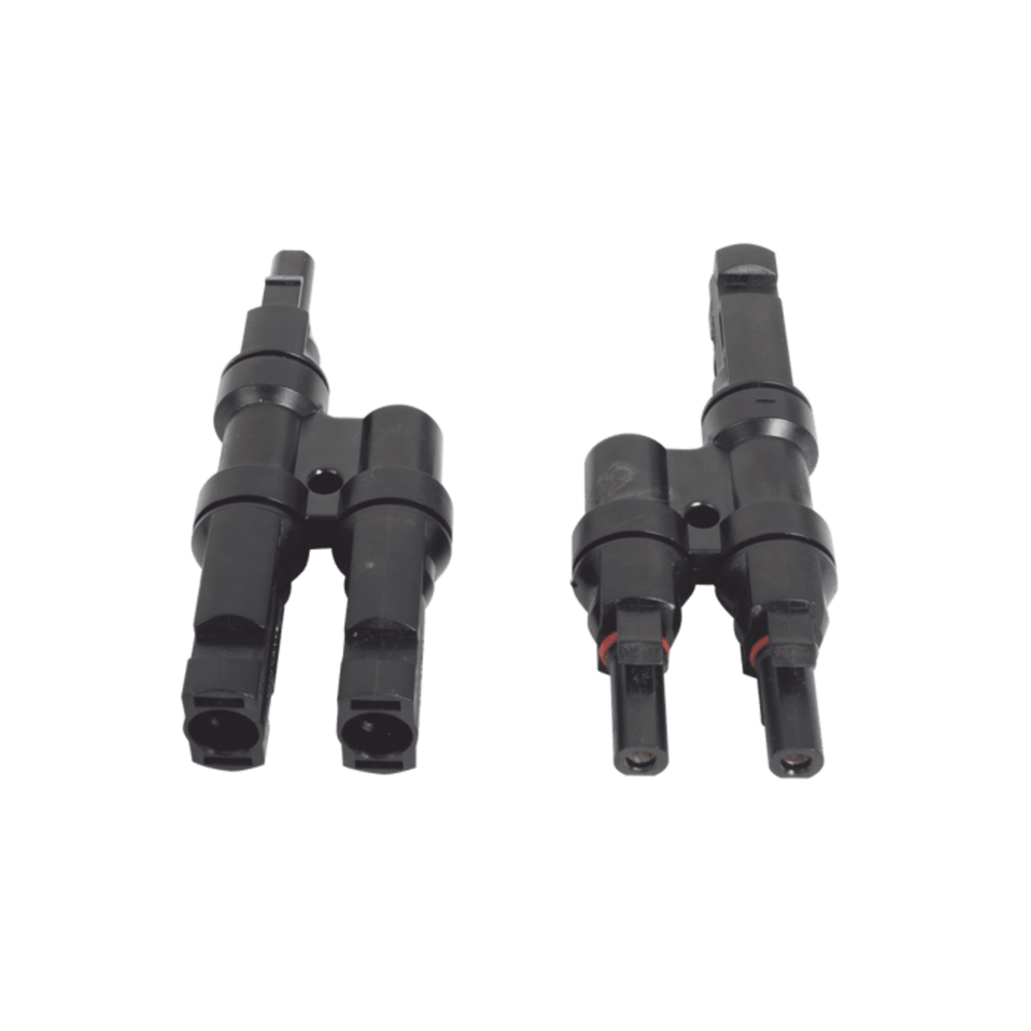 Conector  MC-4 Doble para Módulos Fotovoltaicos. Tipo 2T FC42T