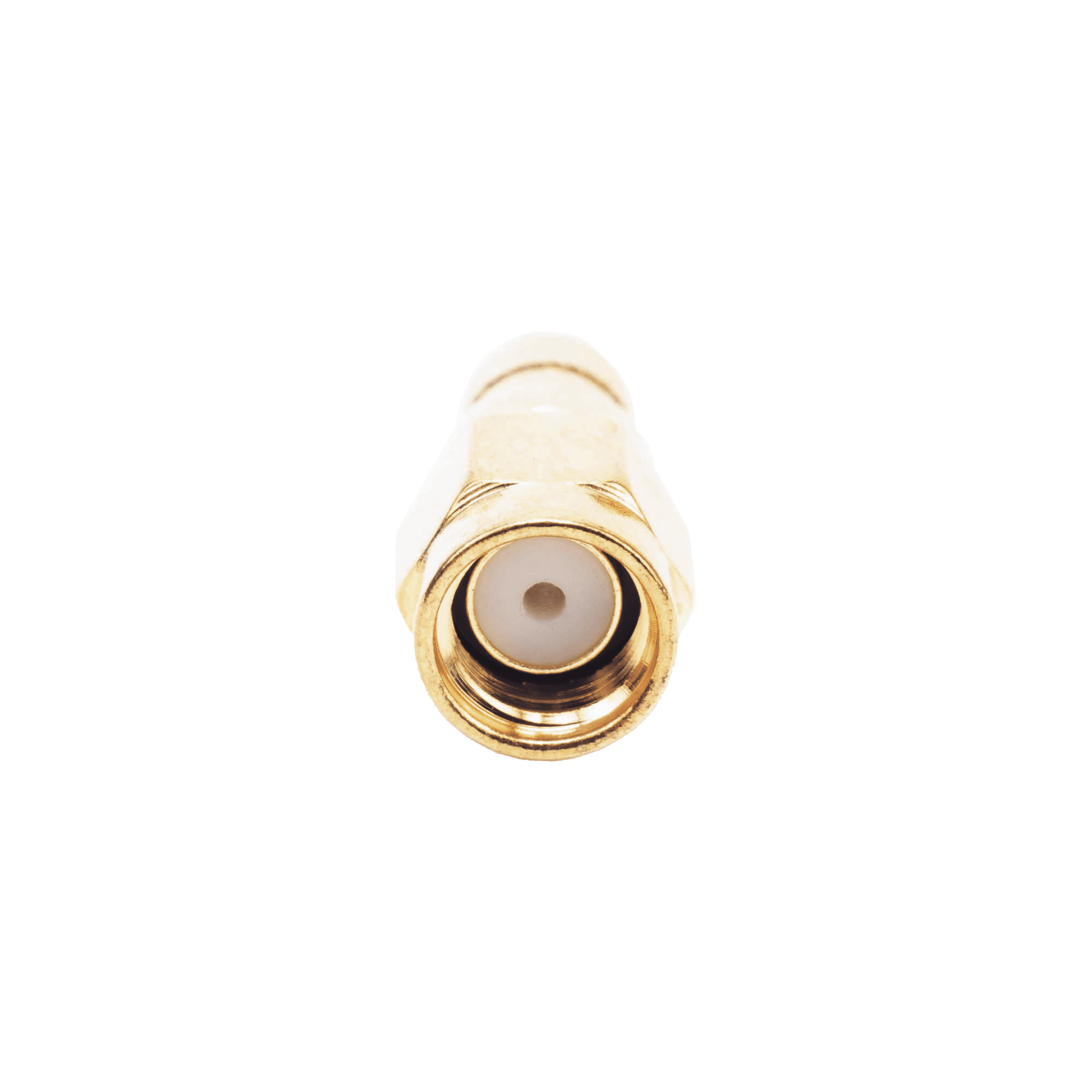 Conector SMA Macho Inverso de Anillo Plegable para Cables RG-8/X, LMR-240, 9258, Oro/ Oro/ Teflón.â€‹ TT-SM-0022