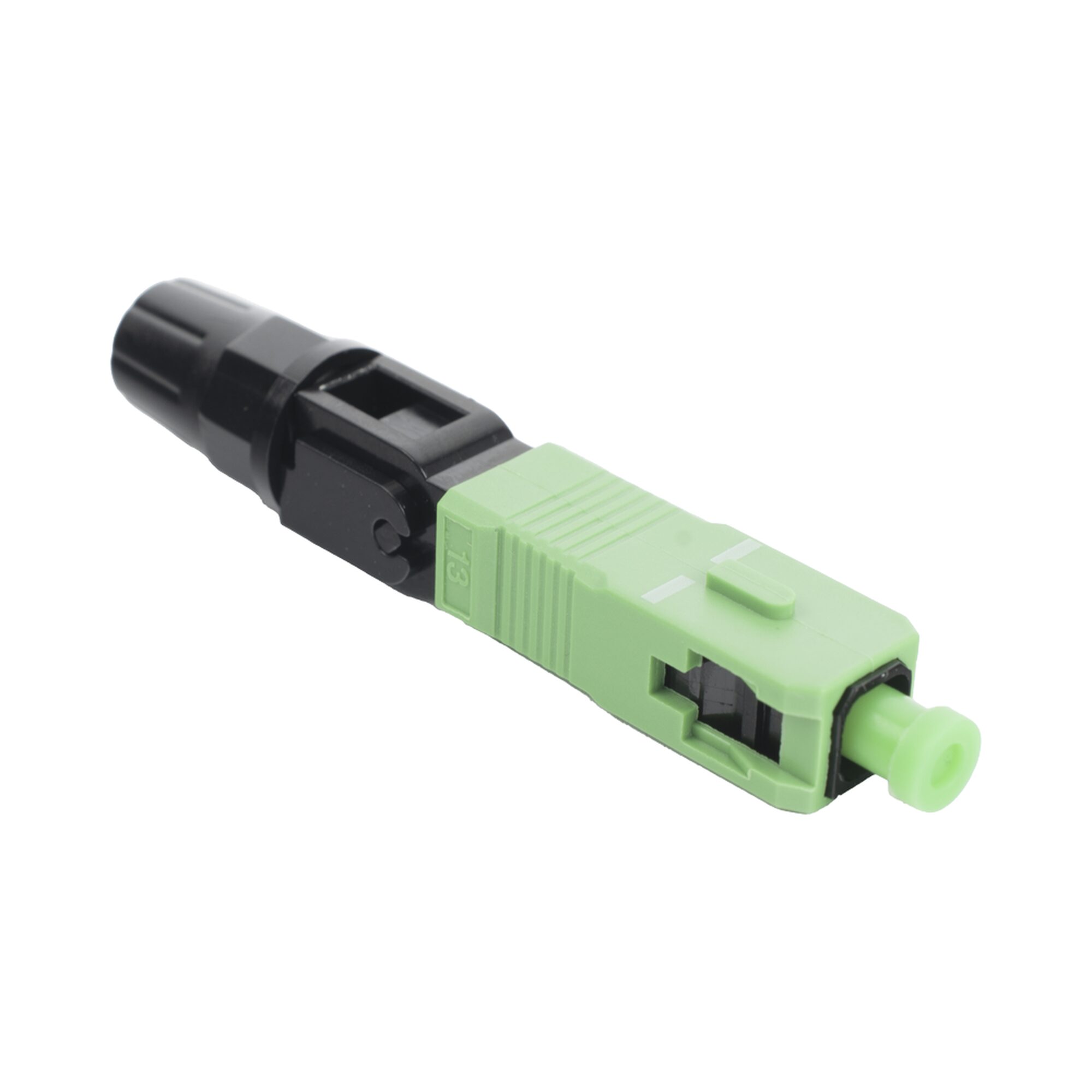 Conector de  Fibra Óptica Pre-pulido Re-terminable Monomodo SC/APC 900um, 2.0 mm, 3.0 mm (Paquete 10 Piezas) LPSMSCAPC10