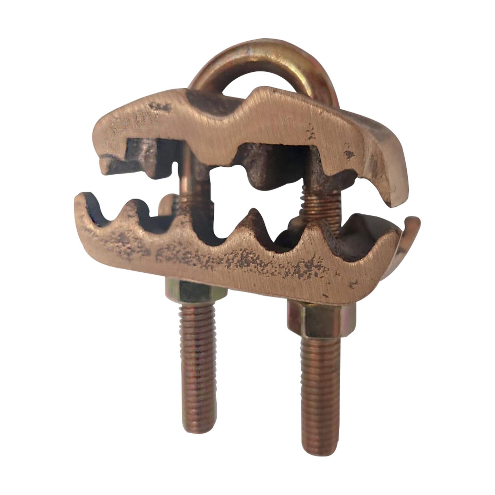 Conector para 3 Cables de Cobre (4 - 2/0 AWG) a Tubo o Varilla (5/8 in - 3/4 in). LP-CP-2/0