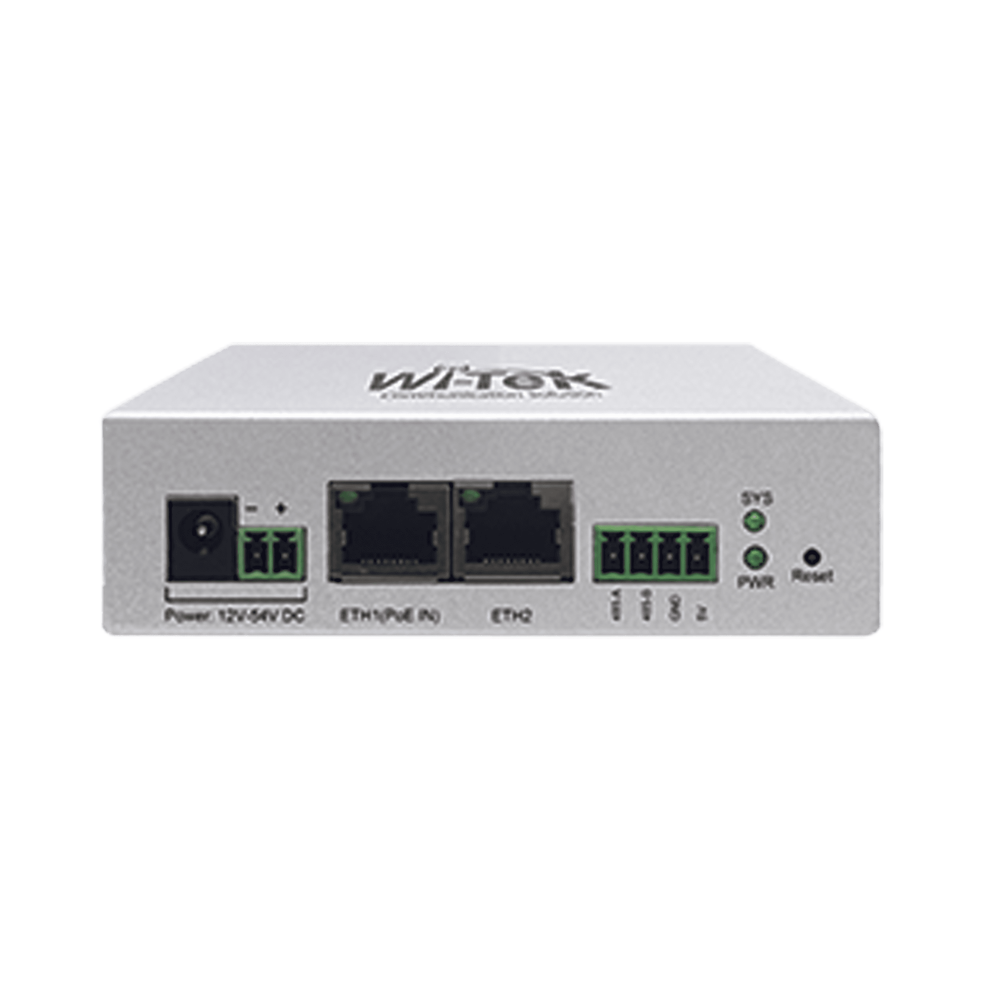 Controlador IoT /  2 Puertos 10/100 Mbps / Administración y Monitoreo desde la nube / Ideal para Sistemas Solares / Multiples métodos de Alimentación WI-IOT100