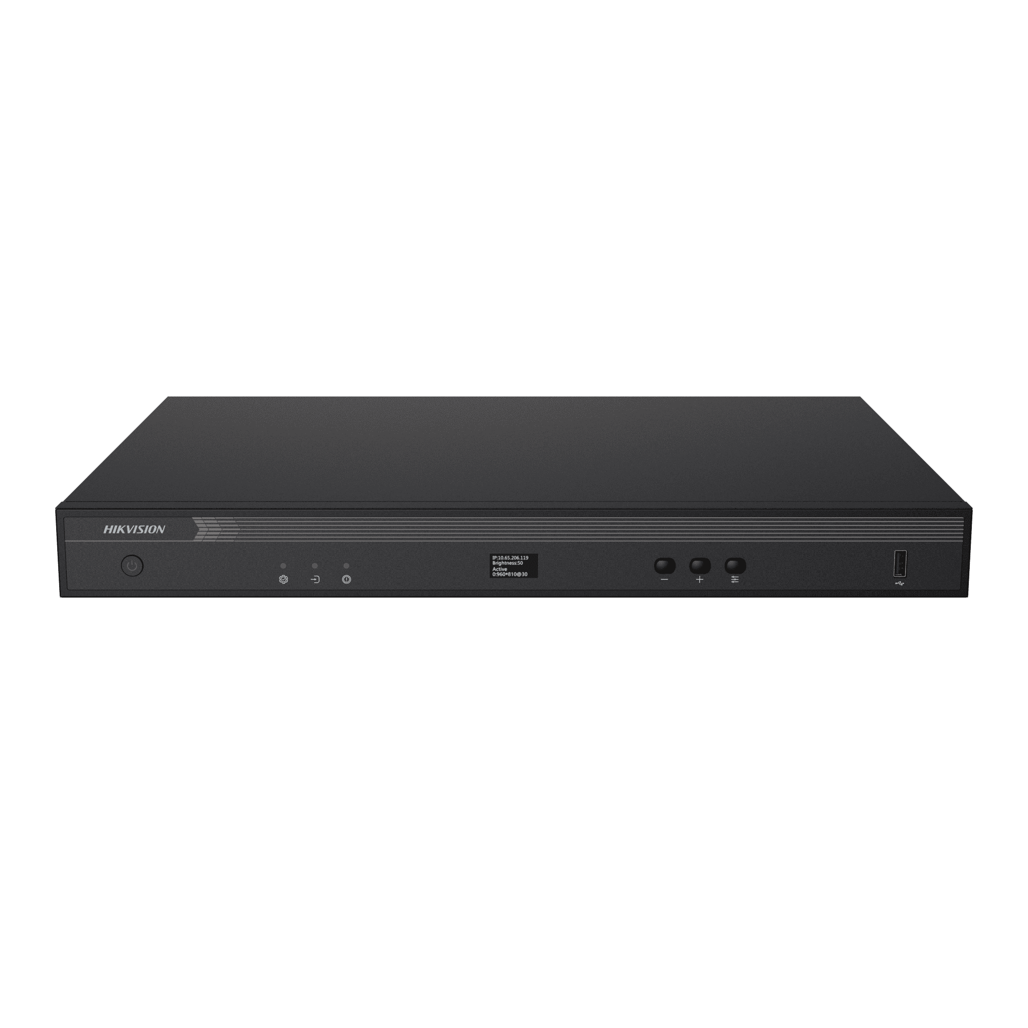 Controlador LED para Videowall / Configuración WEB / Android Interconstruido / 12 Puertos de Video RJ45 / Compatible con Paneles LED Hikvision DS-DT60V-03HDI12NO/U