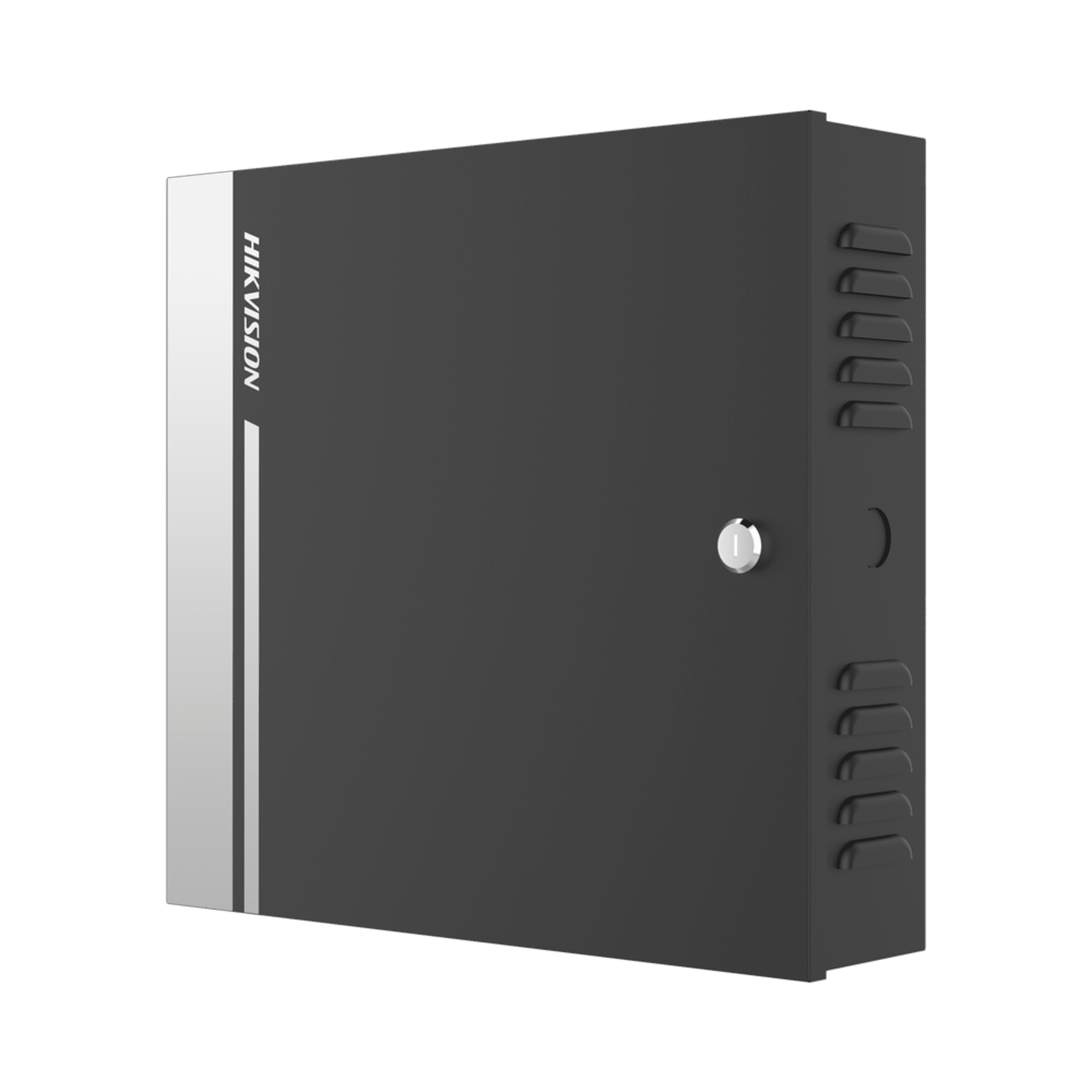 Controlador de Acceso para 1 Puerta y 2 Lectores Wiegand o RS485 / Incluye Gabinete y Fuente de Alimentación 12Vcc/8A / Soporta Batería de Respaldo /  Wiegand y RS-485 / 10,000 Tarjetas DS-K2811