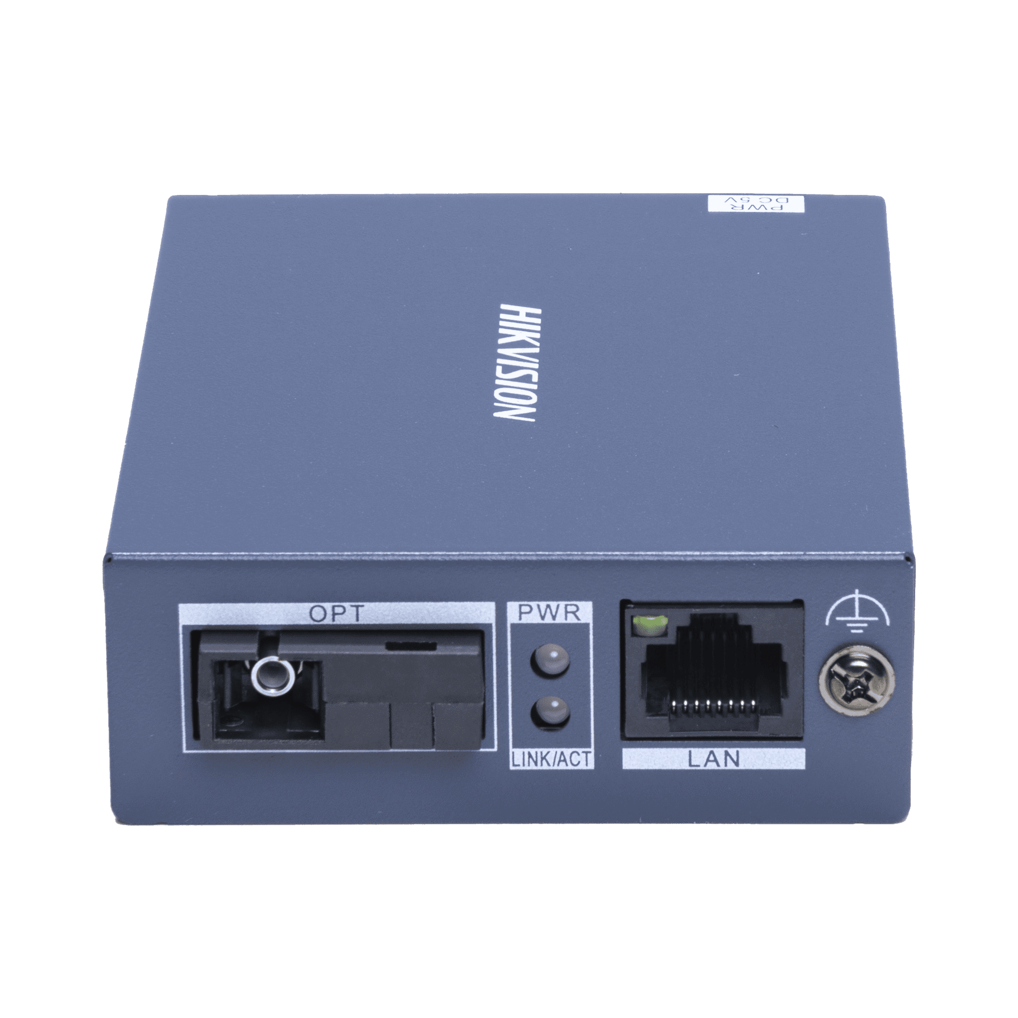 Convertidor Fibra Óptica / Receptor / Monomodo (RX) / 1 Puerto SFP (SC) 100 Mbps / 1 Puerto RJ45 10/100 Mbps / HASTA 20 KM / Plug and Play DS-3D01R-A(B)