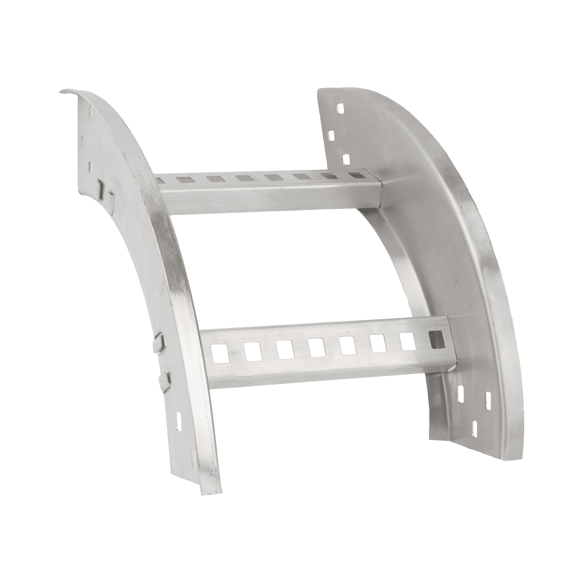 Curva Vertical Exterior de Aluminio de 90° Perfil Z / Peralte 3 1/4" / Ancho 12" / Radio 8" / Incluye Tornillería (CHVE90EZ314R8X12AK) CHVE908R8X12AK