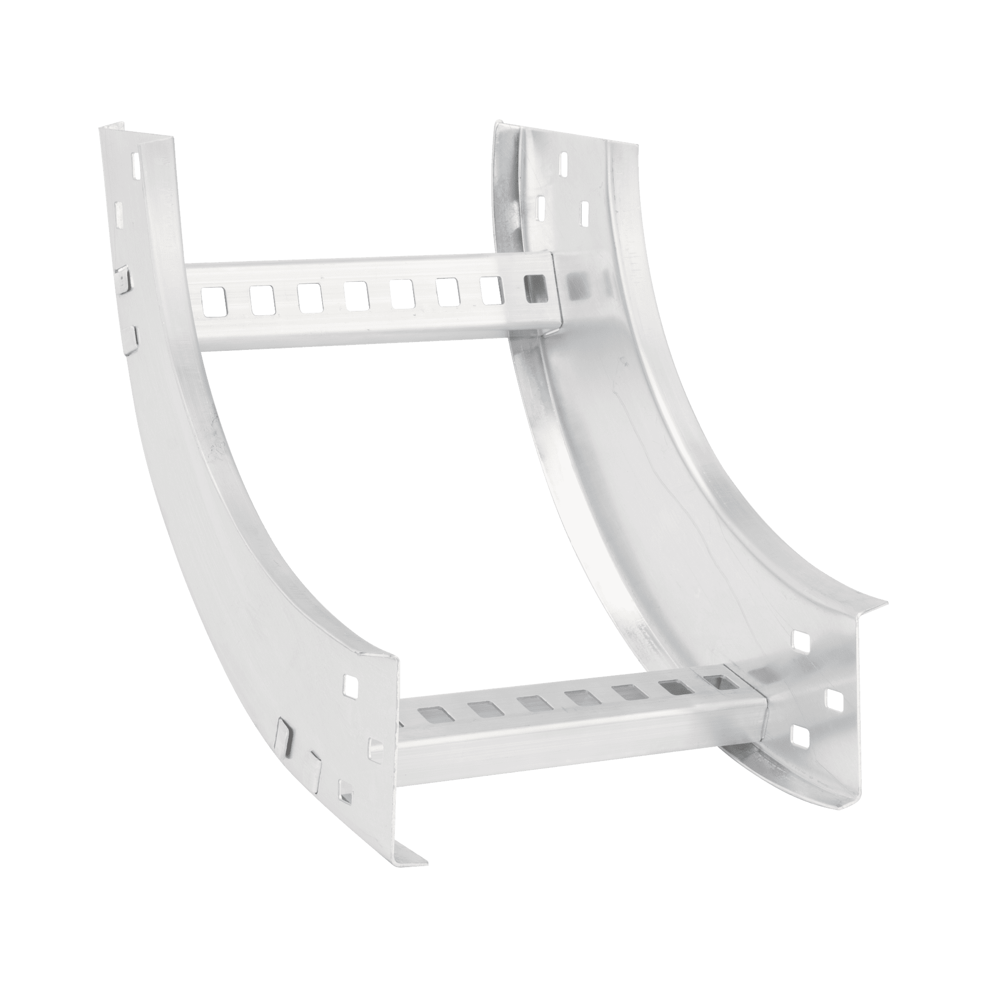 Curva Vertical Interior de Aluminio de 90° Perfil Z / Peralte 3 1/4" / Ancho 9" / Radio 8" / Incluye Tornillería (CHVI90EZ314R8X9AK) CHVI908R8X9AK