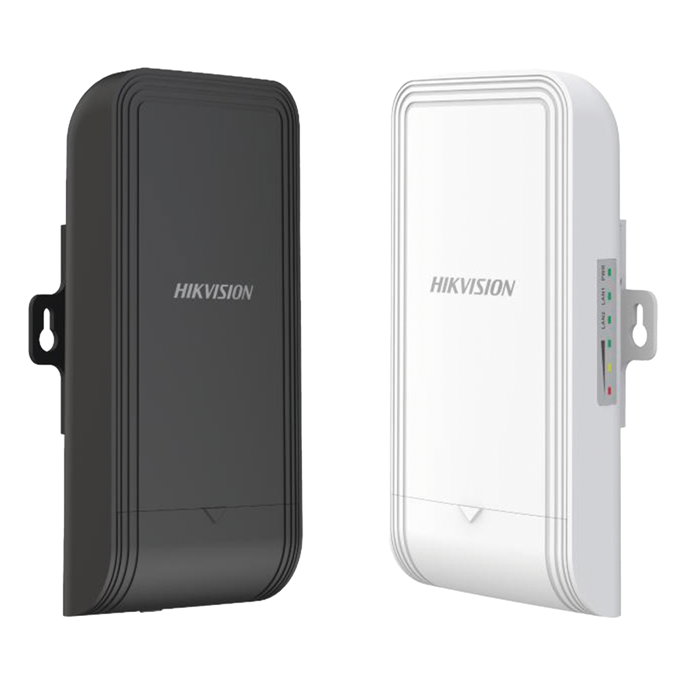 Kit Completo (Transmisor - Receptor) para Enlace PTP en 5 GHz / Aplicación para Elevadores / Antena Integrada de 7 dBi 2 x 2 MIMO / PoE af para alimentar una cámara /Autoajuste de Potencia / 500 Metros de Distancia DS-3WF0EC-5ACT(B)