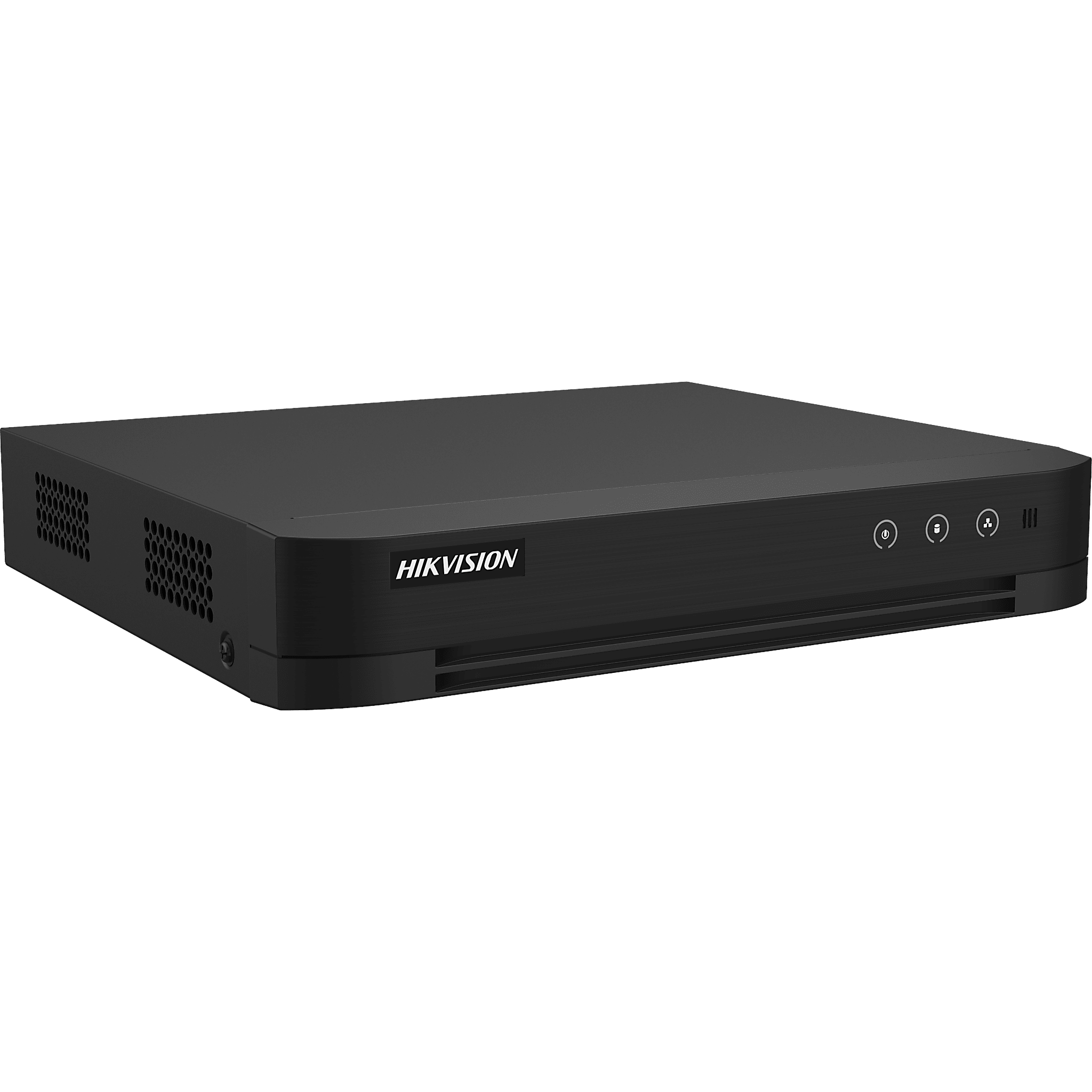 DVR 4 Canales TURBOHD + 4 Canales IP / 8 Megapixel (4K) / Audio Bidireccional / ACUSENSE / 1 Bahía de Disco Duro / Salida de Video en Full HD / H.265+ IDS-7204HUHI-M1/T