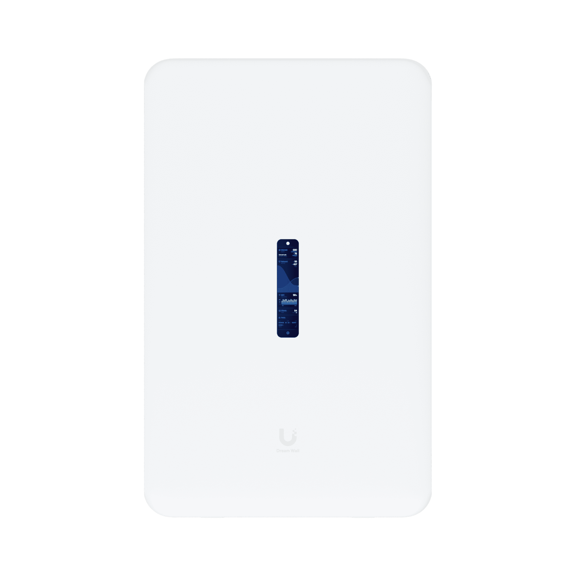 Dream Wall Cloud Gateway 10G Diseñado para Montaje en Pared con WiFi 6 Integrado, Switch PoE de Alta Potencia y Compatibilidad Total con Aplicaciones UniFi UDW