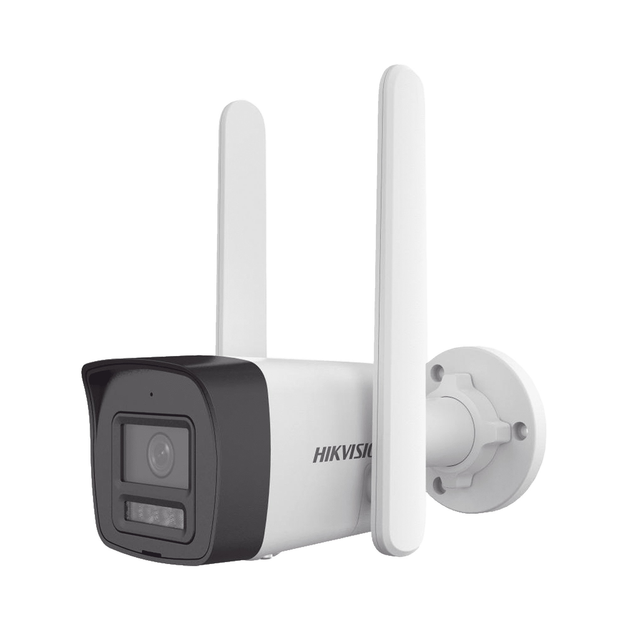 [Dual Light + 4G] Bala IP 4 Megapixel / Lente 2.8 mm / 30 mts IR + 30 mts Luz Blanca / Micrófono Integrado / ACUSENSE Lite / Exterior IP67 / H.265 / Micro SD DS-2CD1043G2-LIDUF/4G/SL/LA/FUS