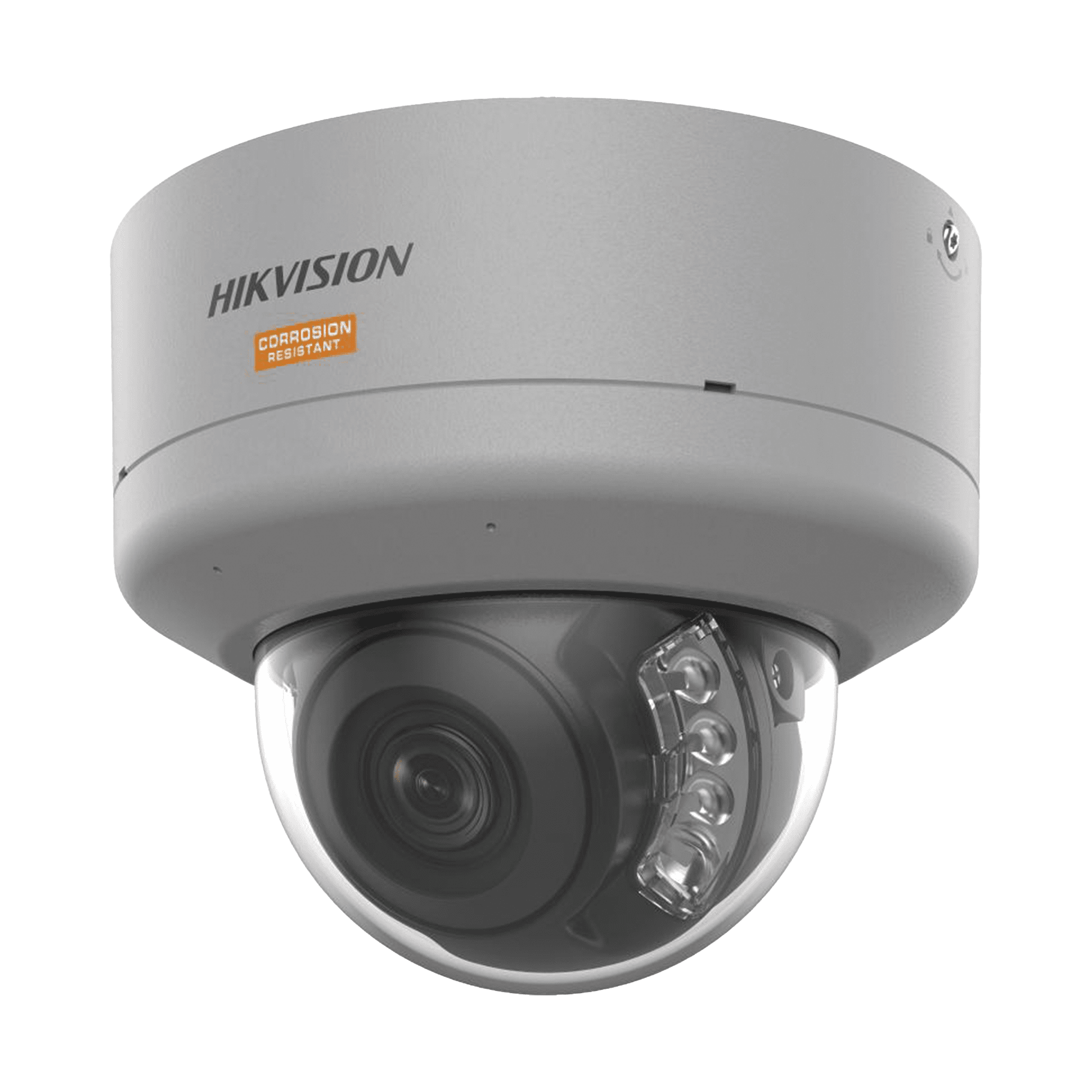 [Dual Light + ColorVu] Domo IP 4 Megapixel / Lente 2.8 mm / Polimero Anticorrosivo (Ideal para Zonas Costeras o Alta Salinidad) / 40 Mts IR + 40 Mts Luz Blanca / 2 Micrófonos Integrados / WDR 130 dB / IP68 / IK10 DS-2XC3146G0H-LISU(PA)