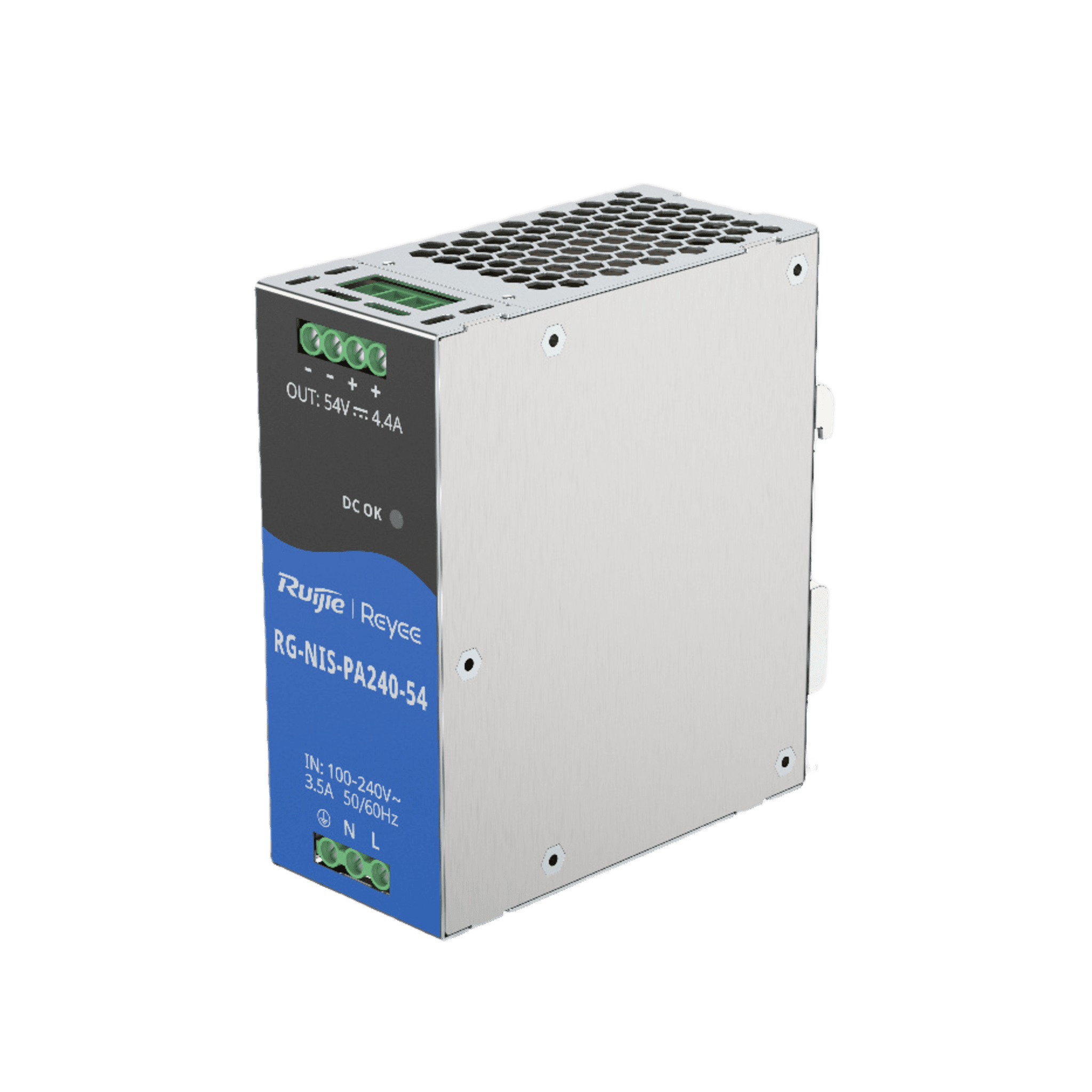 Fuente de Alimentación AC/DC 240W DIN-RAIL para Switch Industrial RG-NIS-PA240-54