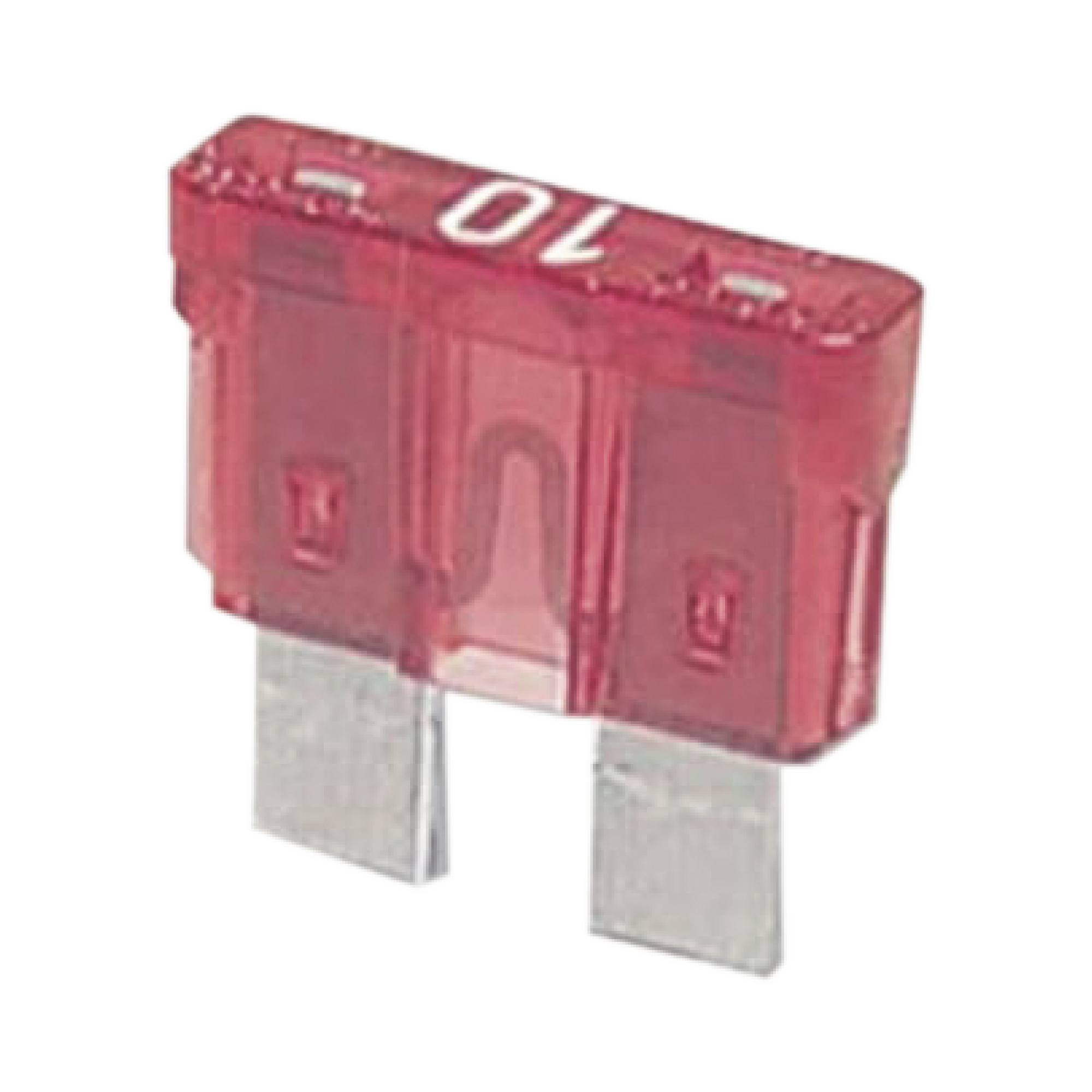 Fusible Automotriz de 10 Amper. FUSIBLEAUTO10A