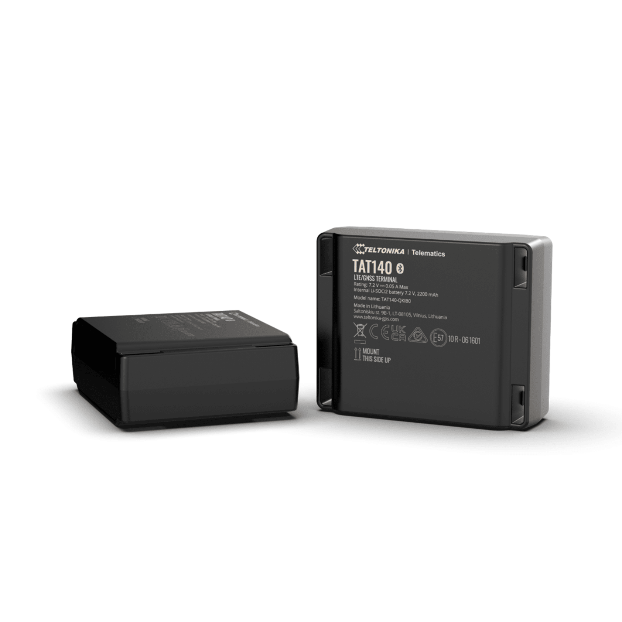 GPS 4G LTE (CAT1), 2G fallback, GNSS, Bluetooth®/ Bateria de Larga Duración y Protección IP68 TAT140