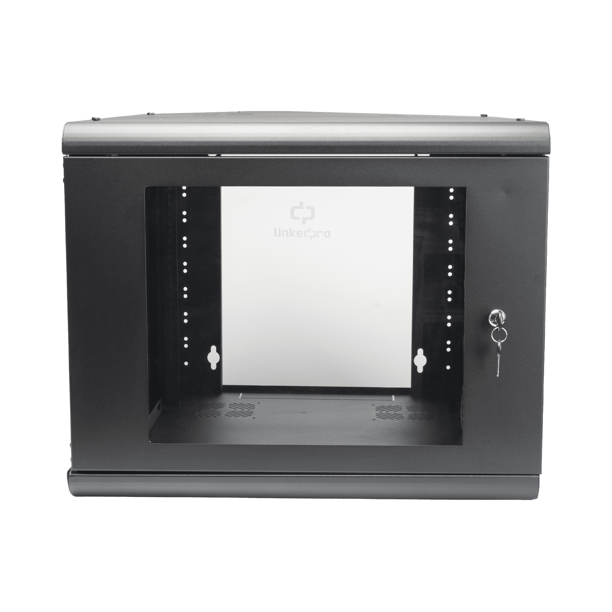 Gabinete de Pared 9U de 635 mm de Profundidad, Rack de 19 in en Acero Reforzado: Compacto y Resistente para Soluciones Profesionales SR-1909-GN2G