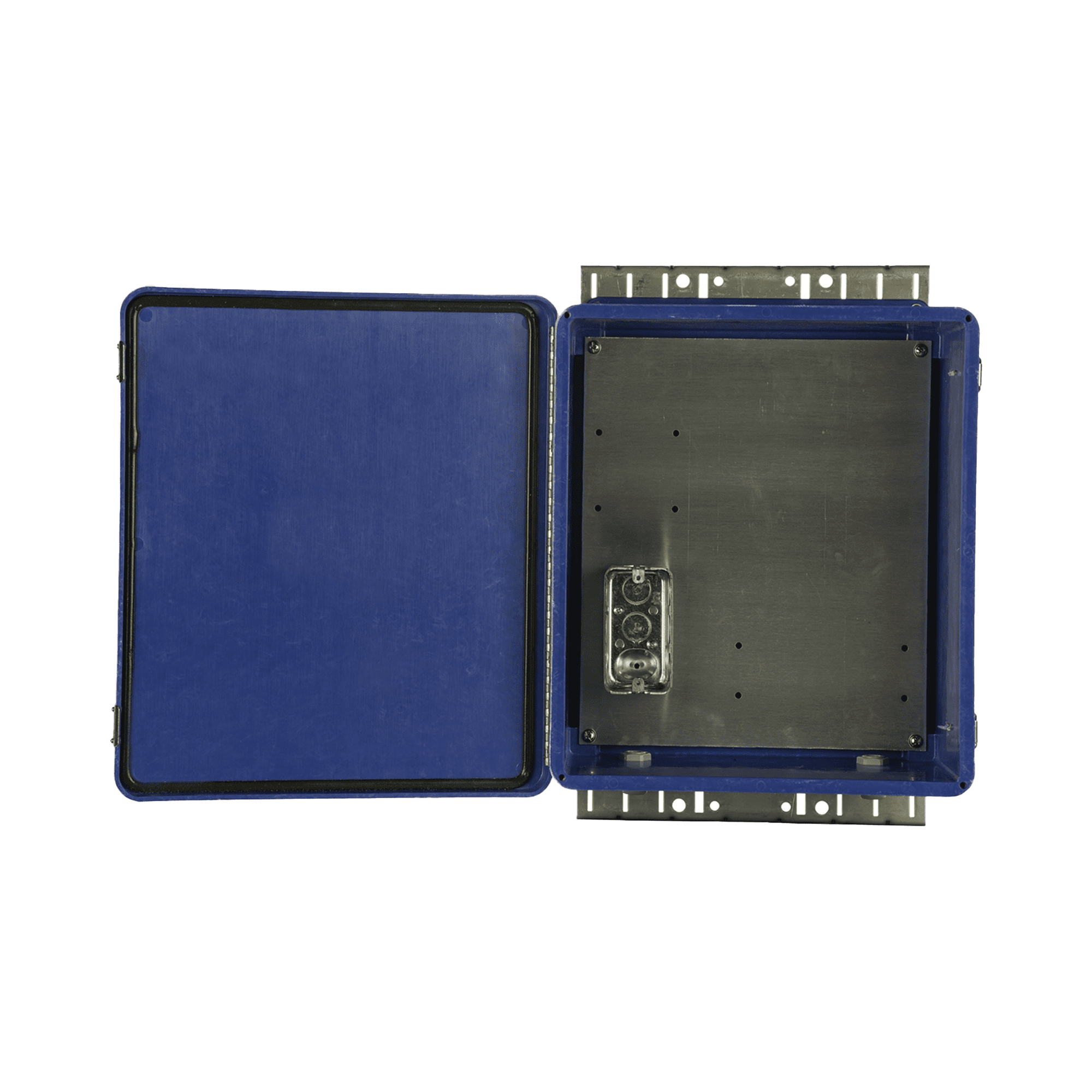 Gabinete de Seguridad para Wireless, NEMA 4X, IP66, de 356 x 305 x 152 mm, Color Azul NWSE1412B