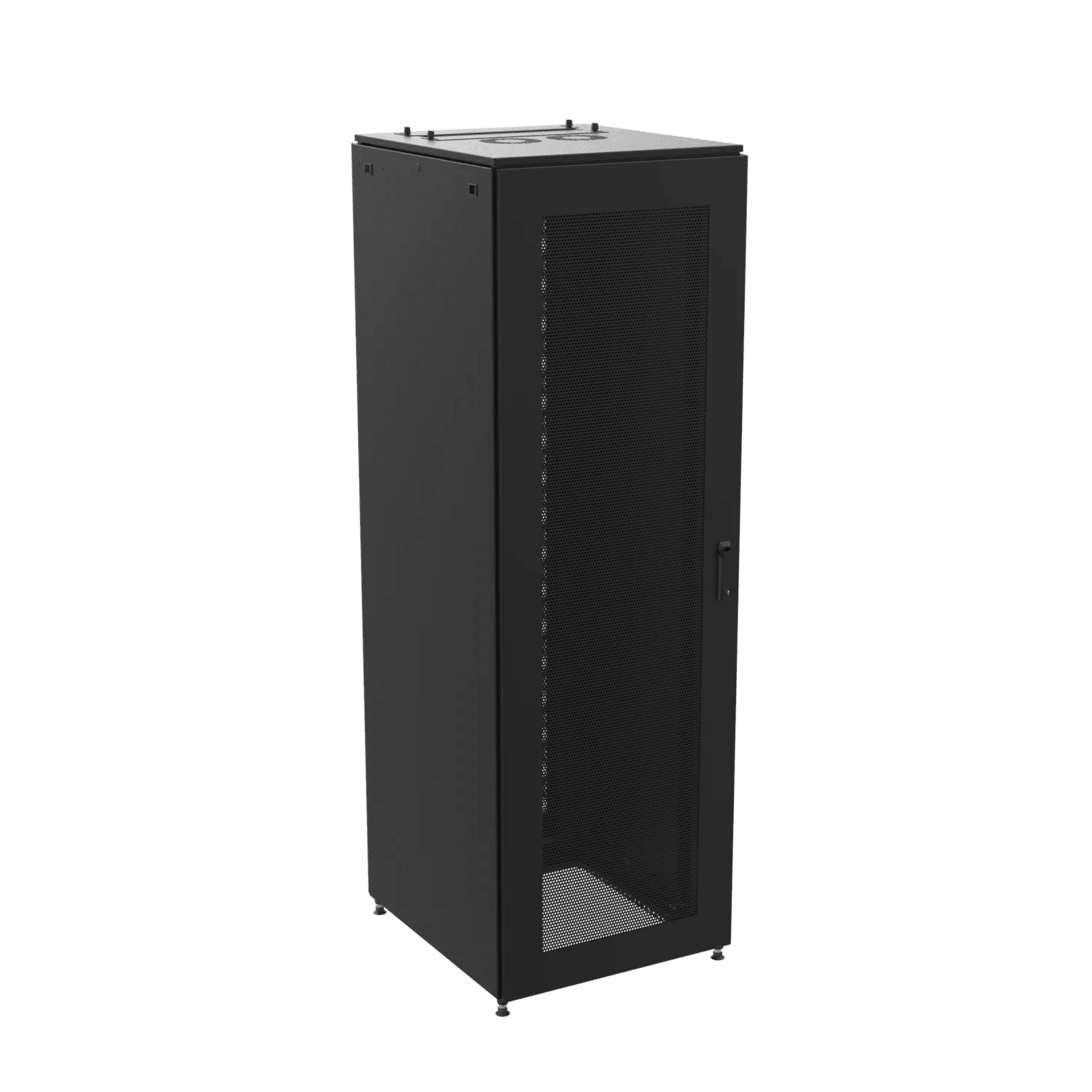 Gabinete de Telecomunicaciones ProLine S1, 600 mm de Ancho, 900 mm de Profundidad, 24 UR, Color Negro PS1C1269B