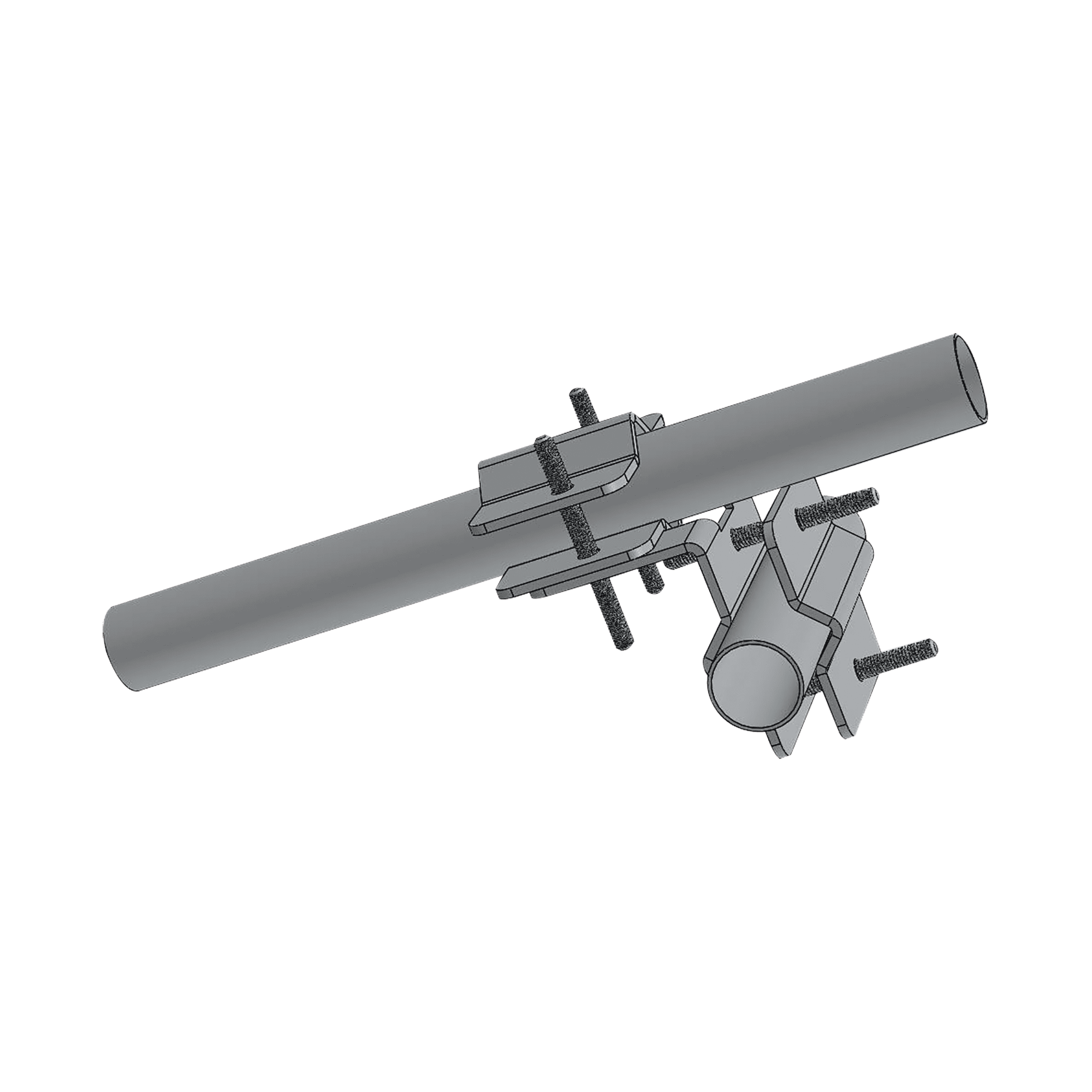 Herraje Adaptador Cruzado para Mástil para Diámetros desde 7/8" hasta 2". SMMK5