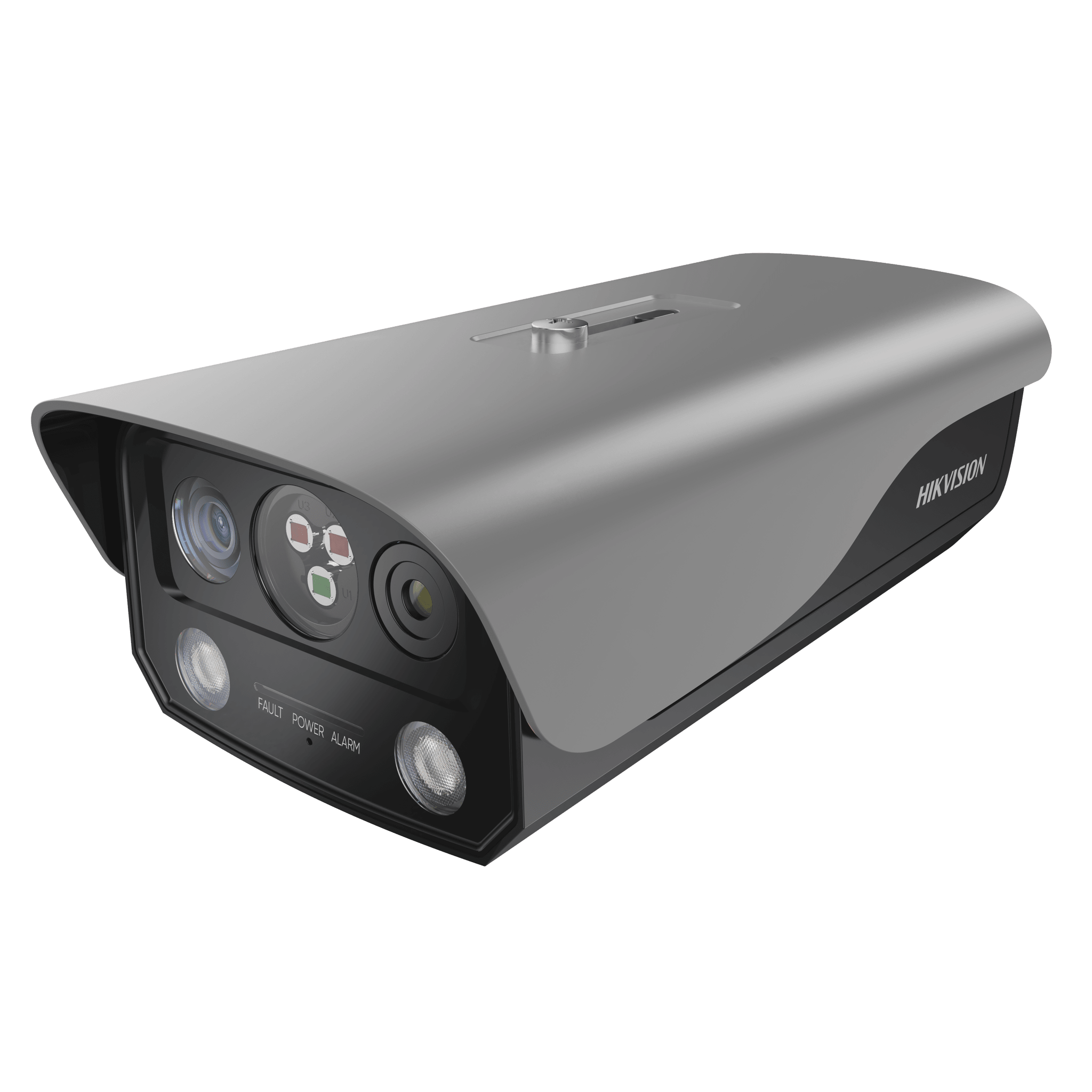 (HikFire) Cámara IP de Detección Térmica de Incendios / Detección de Llamas y Temperaturas Anormales / 4 Megapíxel (Lente Óptico) + 1 Megapíxel (Lente Térmico) / Compatible con Hik-Connect HF-VTR344