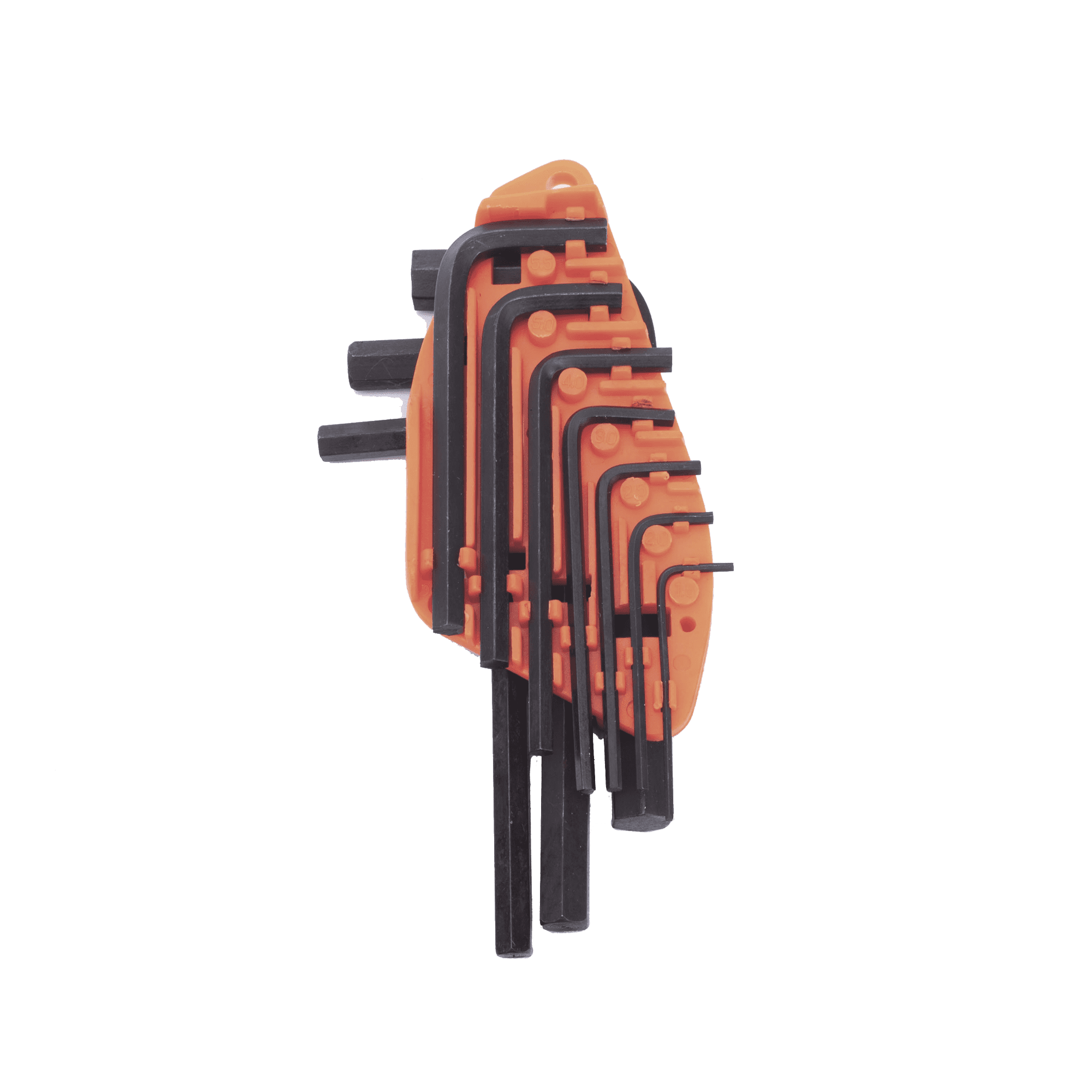 Juego de 10 Llaves Hexagonales (Allen) Milimétricas con Portallaves Plástico. EPHL10A