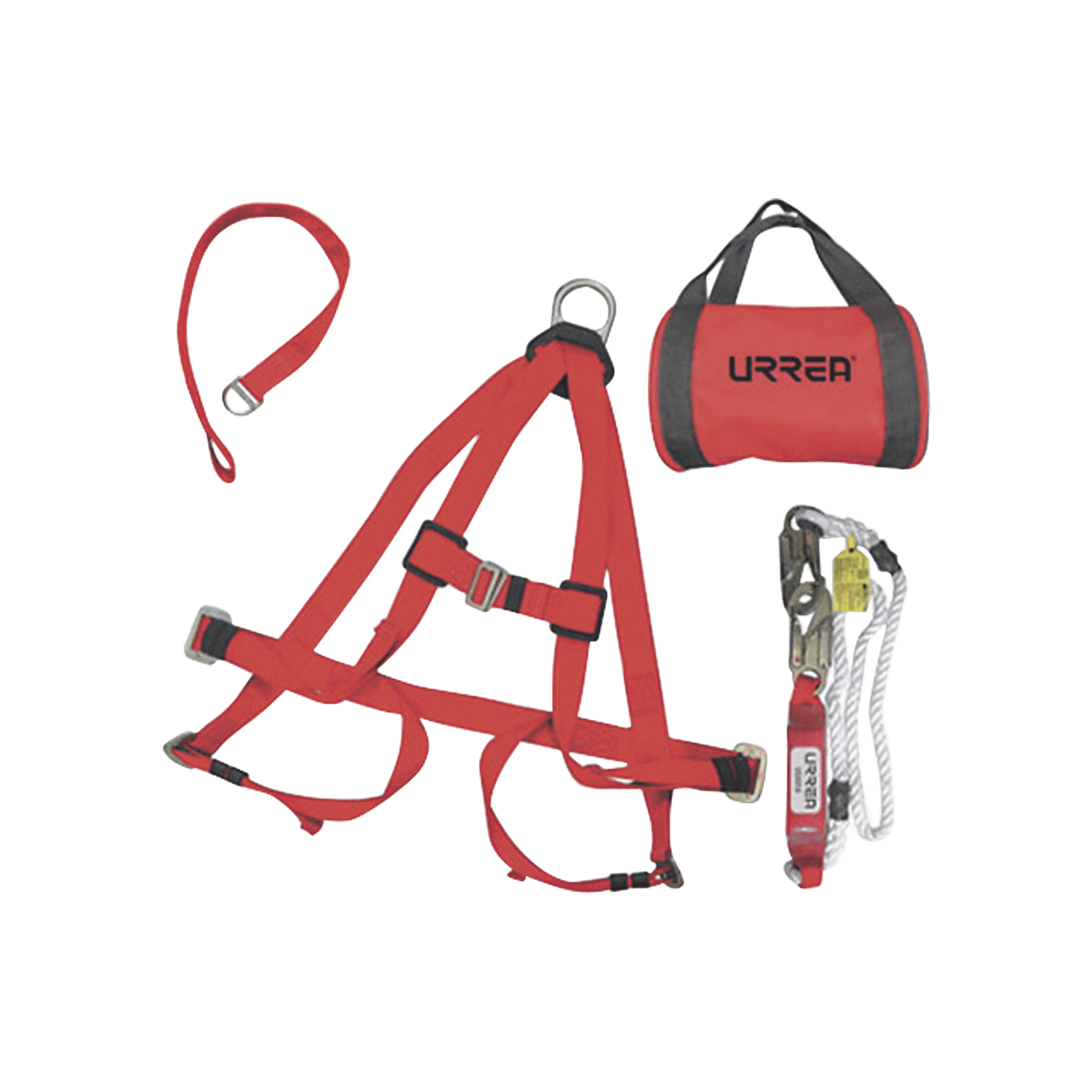 Juego de arnés contra caídas talla 36-40, juego con 4 piezas SYS-USA01A