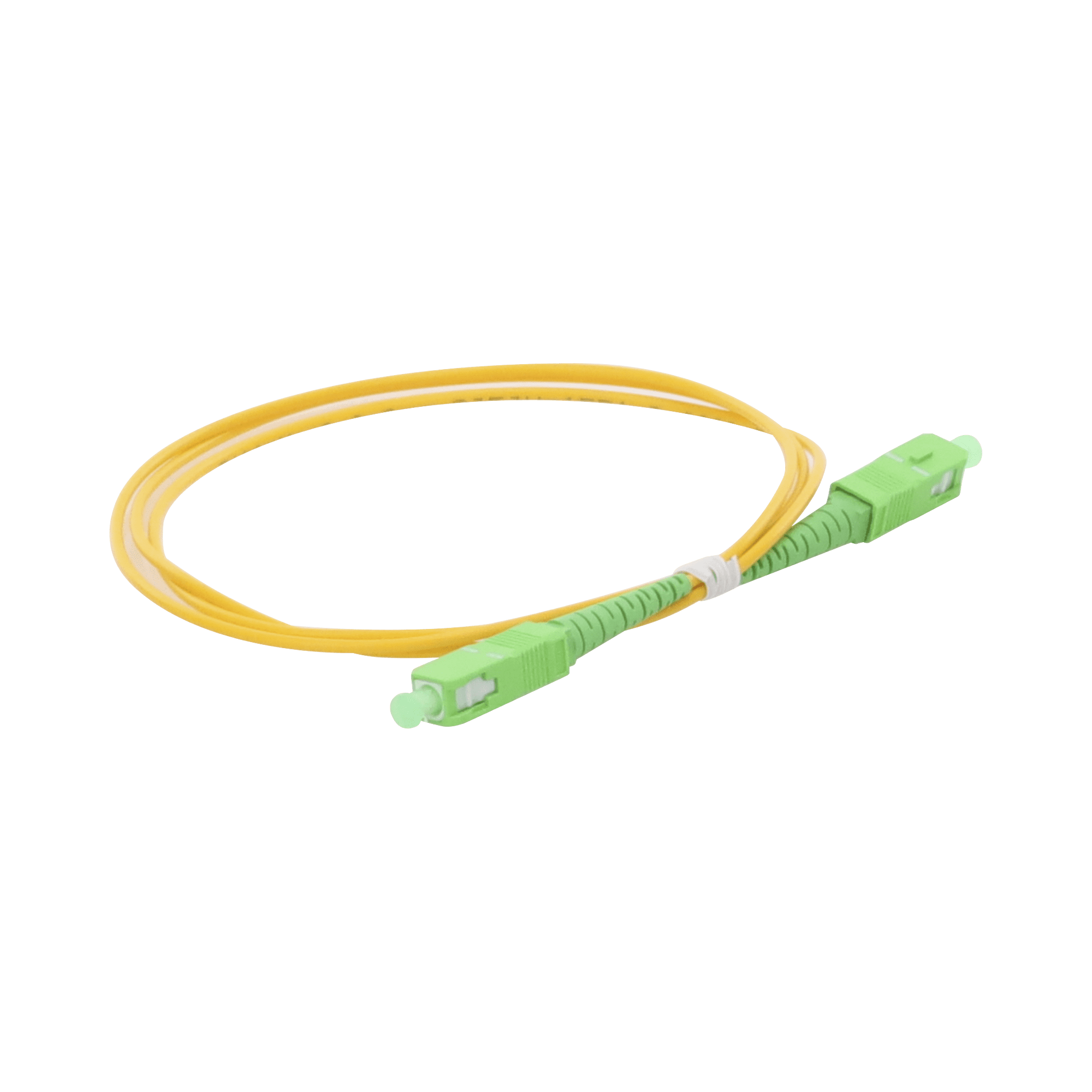 Jumper de Fibra Óptica Monomodo SC/APC-SC/APC Simplex de 1 metro, 2mm LPSM2SCASCAS1