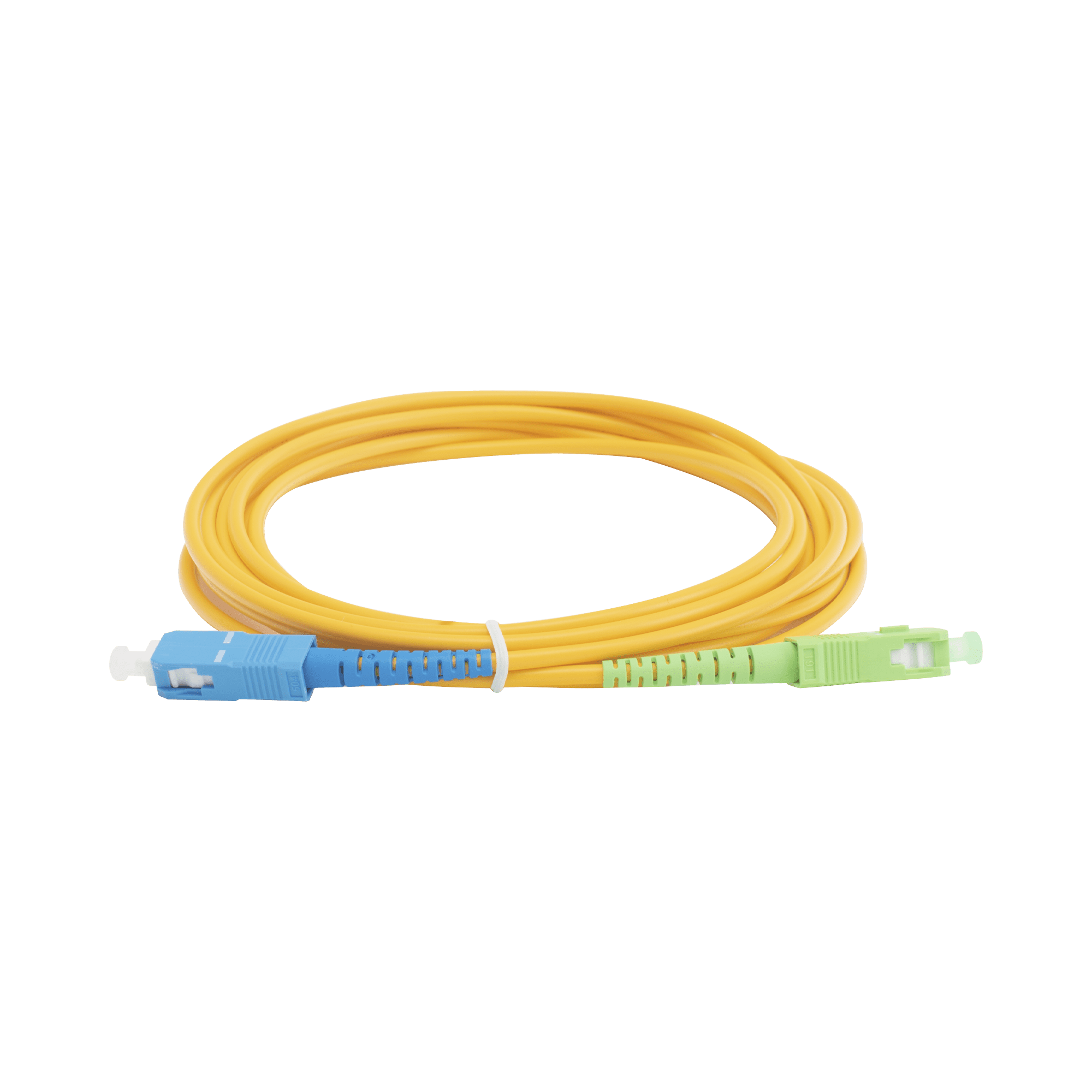 Jumper de Fibra Óptica Monomodo SC/APC-SC/UPC Simplex de 3 metro, 3mm LPSM3SCASCUS3