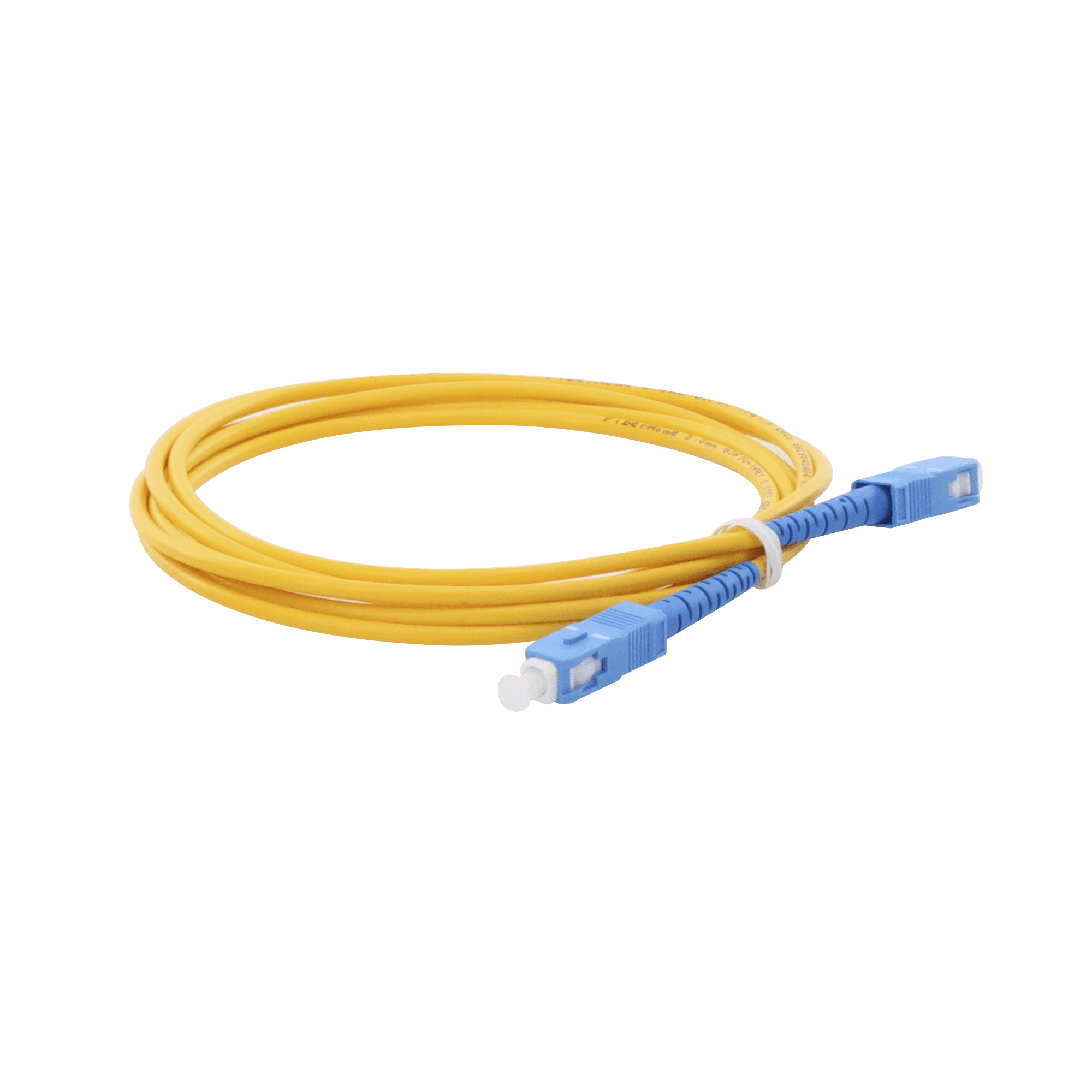 Jumper de Fibra Óptica Monomodo SC/UPC-SC/UPC Simplex de 2 metros,  3mm LPSM3SCUSCUS2