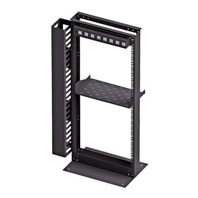 Kit básico organizador de redes de 24 unidades con accesorios KIT-ORG-24