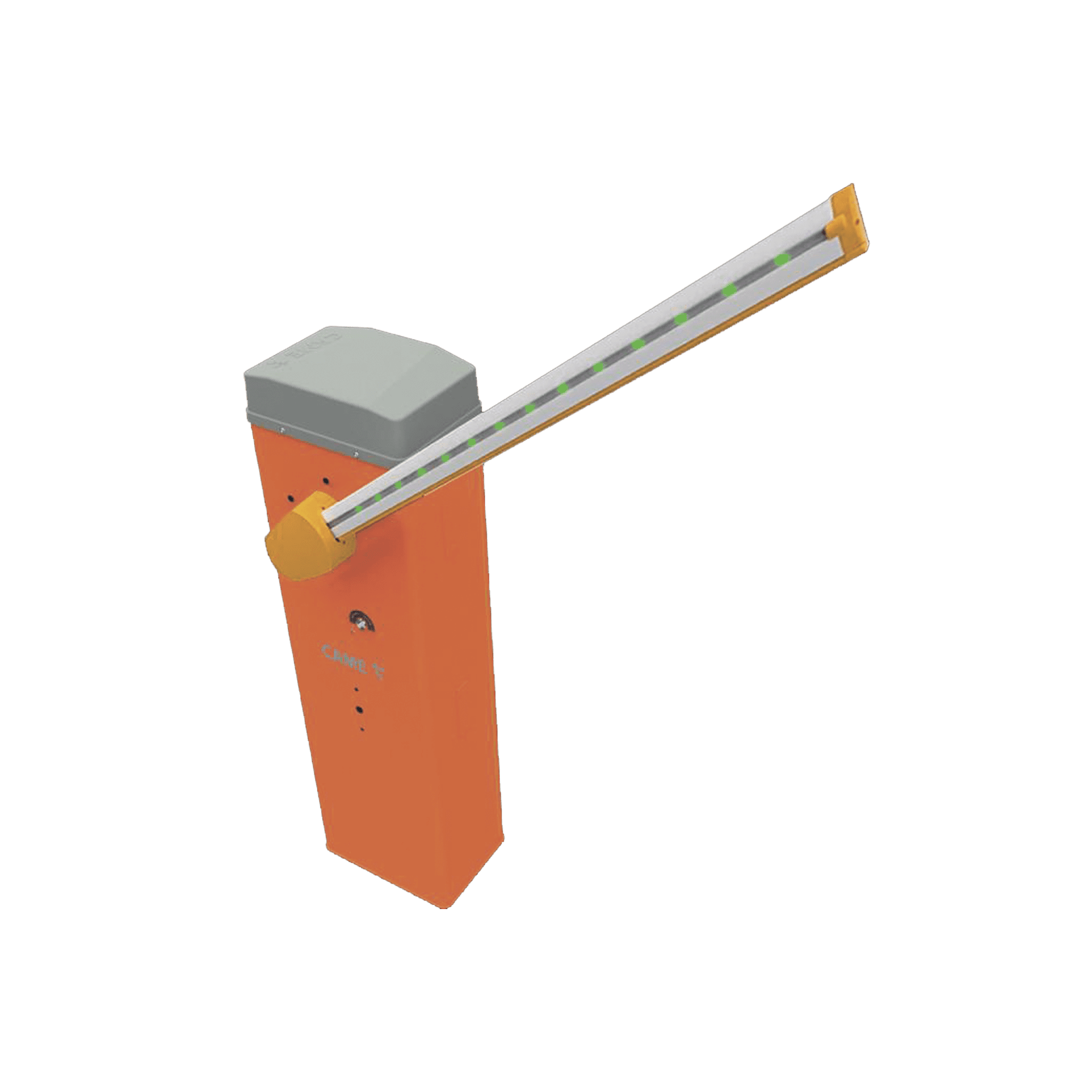 Kit de Barrera Vehicular CAME LT4 / Incluye Mástil de 4 Metros Iluminado / Apertura Izquierda o Derecha Configurable en Sitio / Tiempo de Apertura de 2 a 6 Segundos KT-LT4-LED