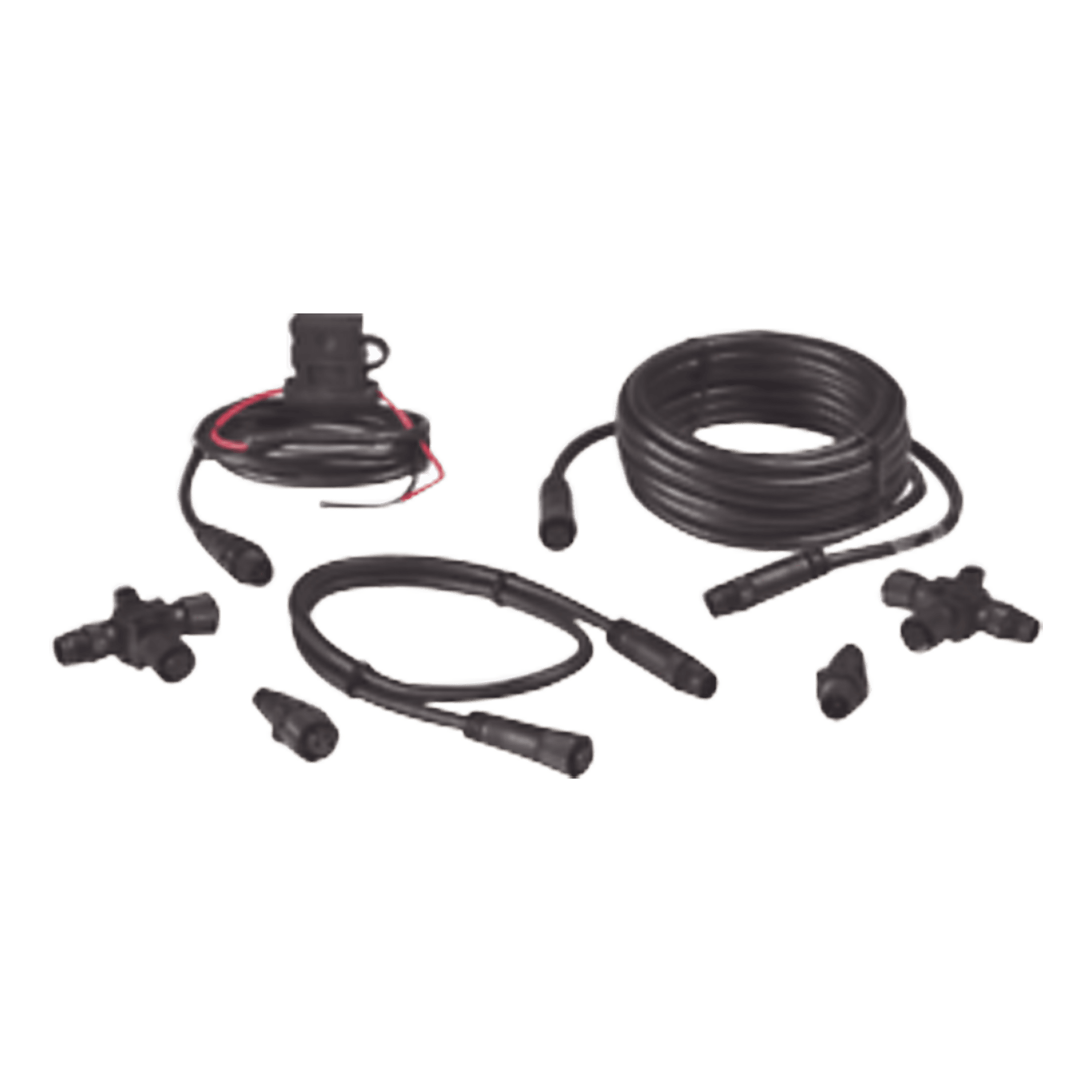Kit de Conexión NMEA 2000® / Incluye Cables de Extensión 0.61 m y 4.55 m / 2 Conectores T / 2 Terminadores de Red / Cable de Alimentación 0.6 m 000-0124-69