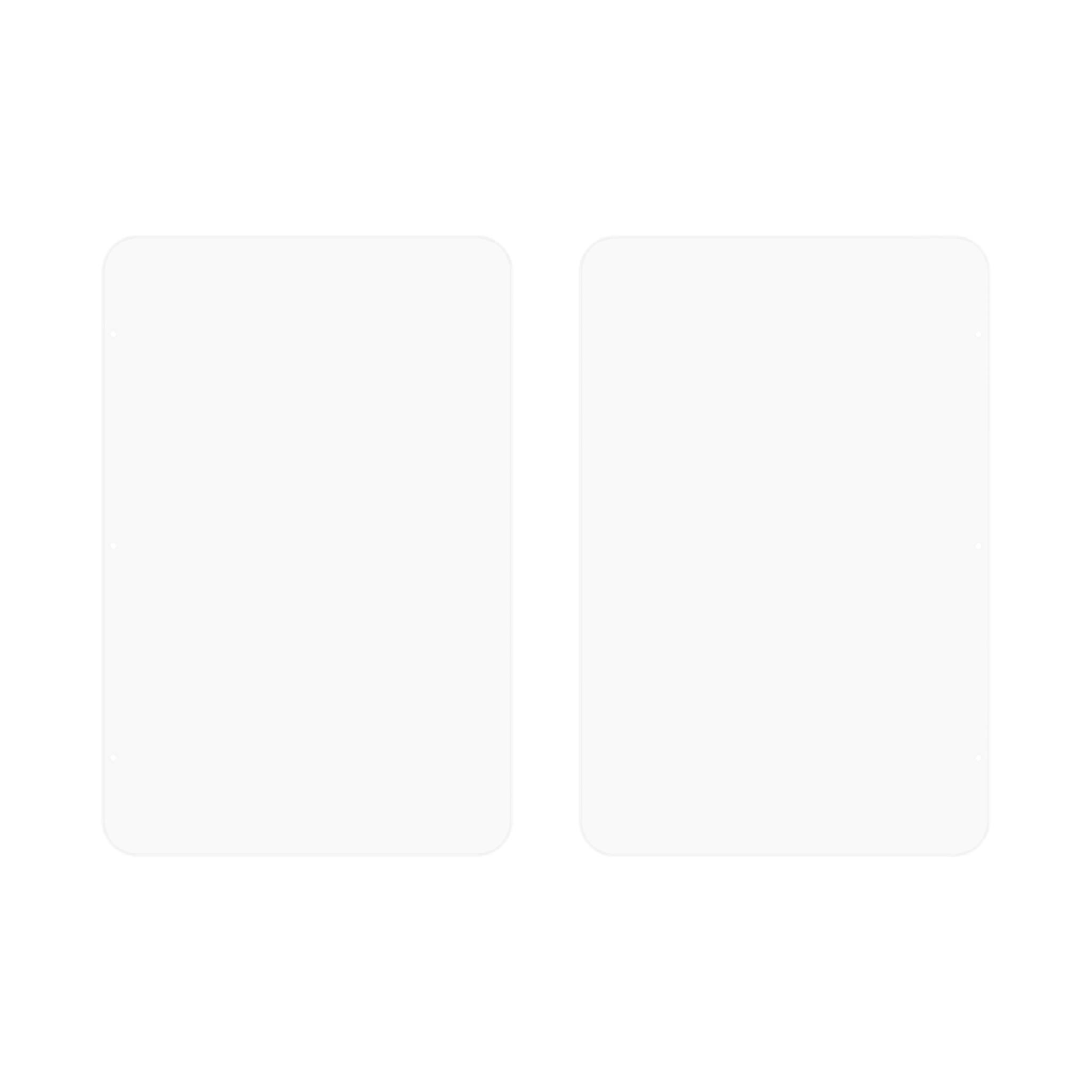 Kit de Repuesto (2 Piezas) de Aletas de Acrílico para Formar Carriles de 65 cms en Torniquetes Series DS-K3B530 DS-K3B530-DP65/2