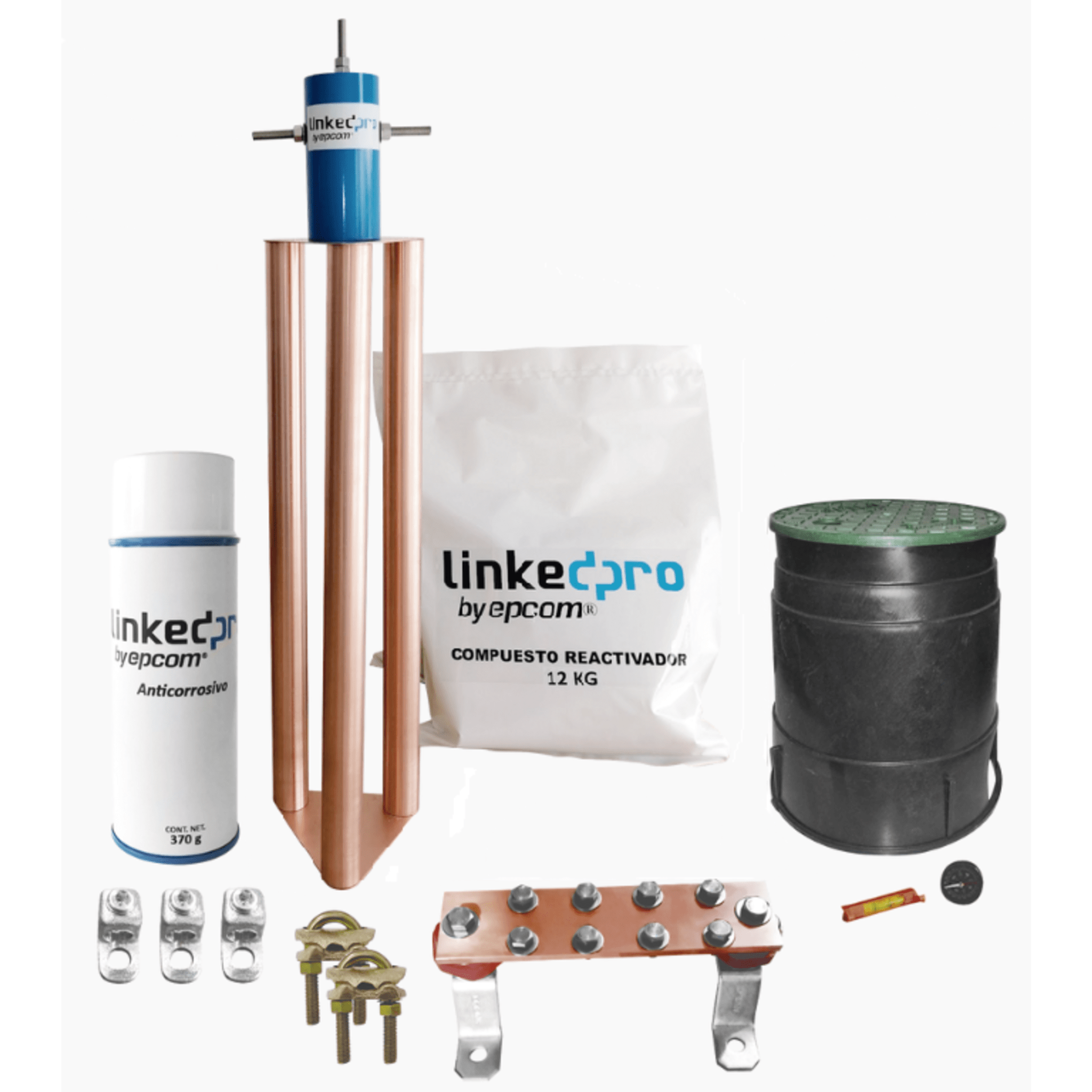 Kit de puesta a tierra LinkedPro, para protección de hasta 200 Amp. LPGROUND200AKIT