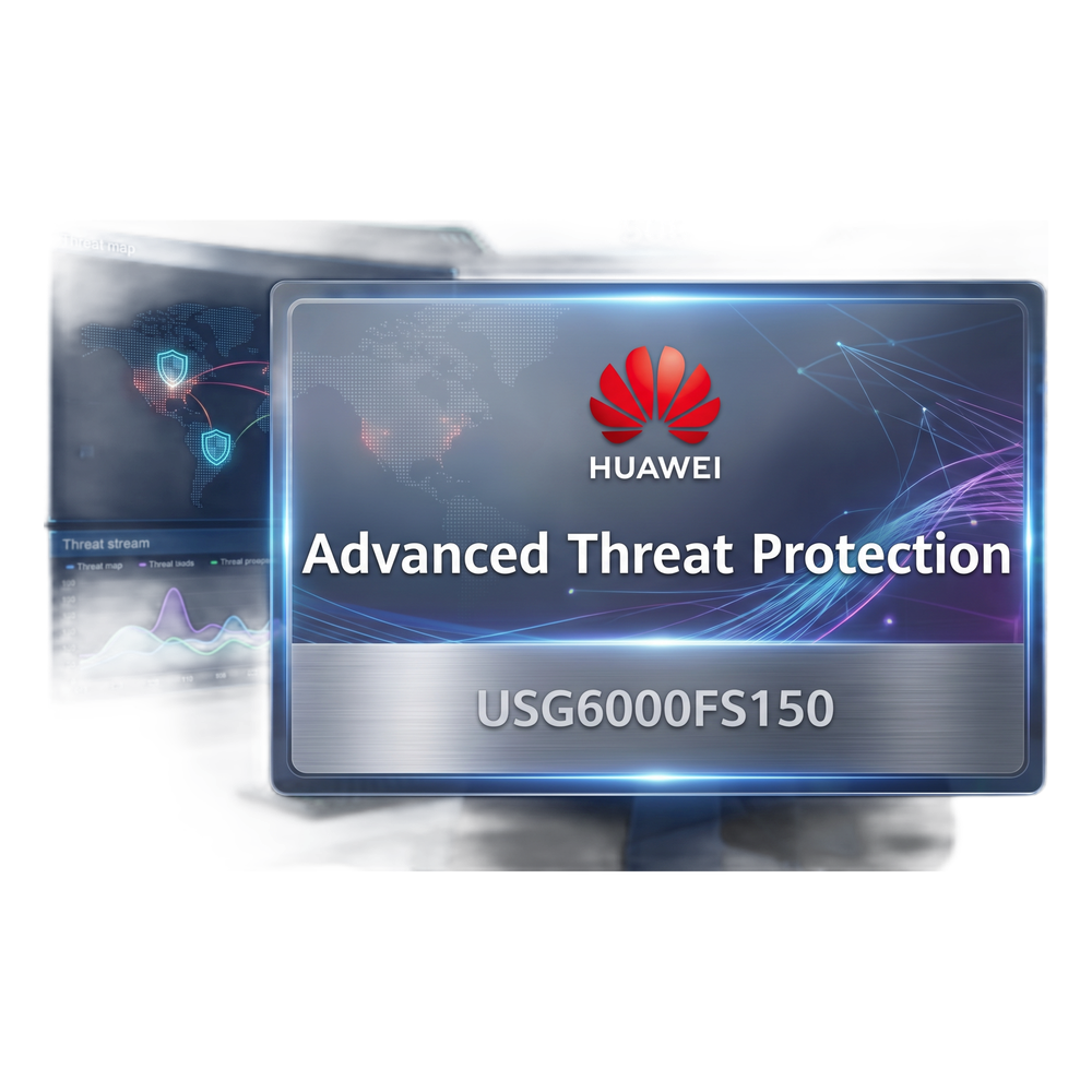 Licencia Advanced Threat Protection (Antivirus, IPS, y Filtrado por web/aplicación) para Firewall USG6000F-S150 por 1 año LIC-USG6KF-S150-ATP-1Y-OV