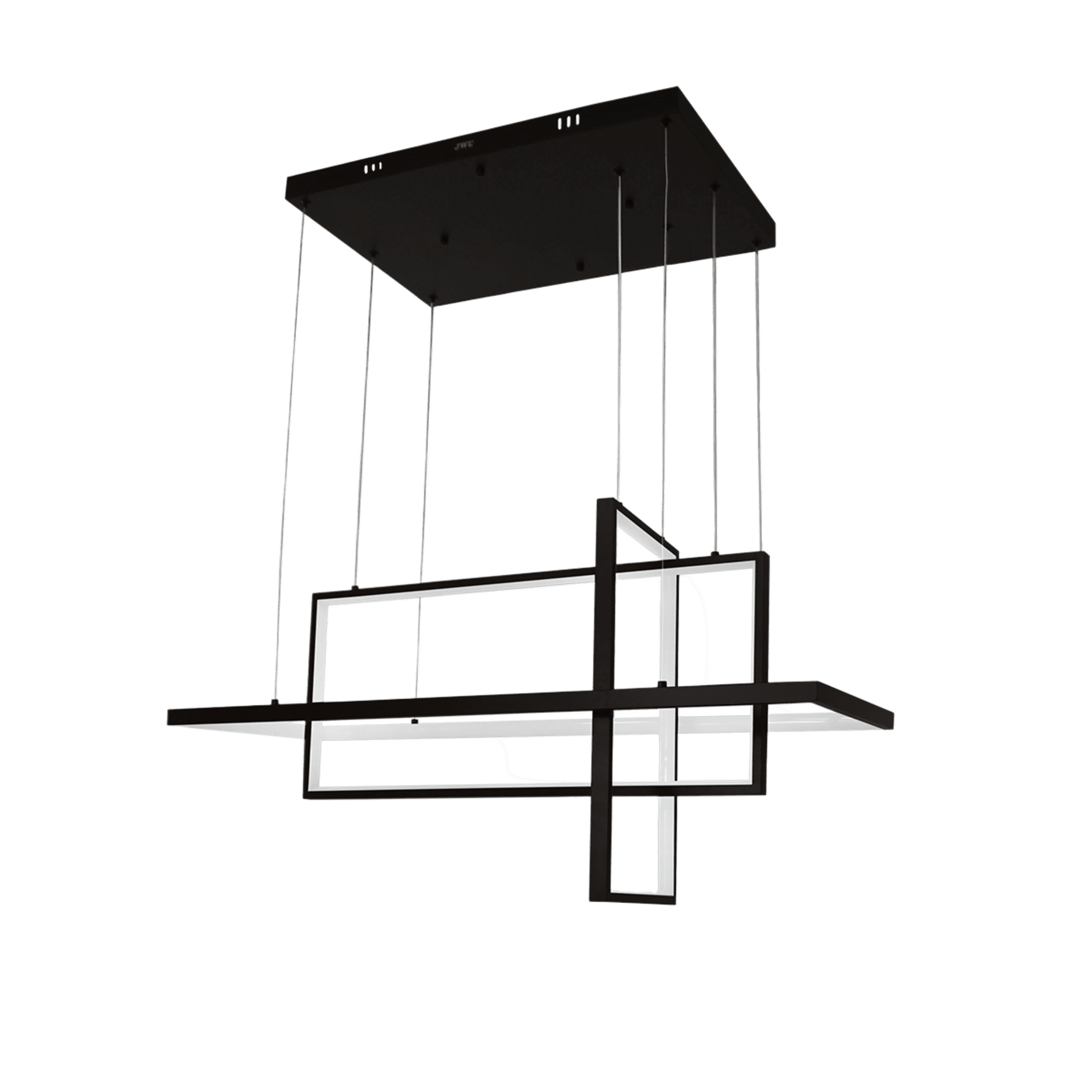 Lámpara de Techo LED / 100W / Luz Blanca 6500K, Neutra 4000K, Cálida 2700K / IP20 / Ángulo de Luz 120° / Aluminio y PC / Vida Útil 50,000h / Longitud de Cable Ajustable JLAR-10001