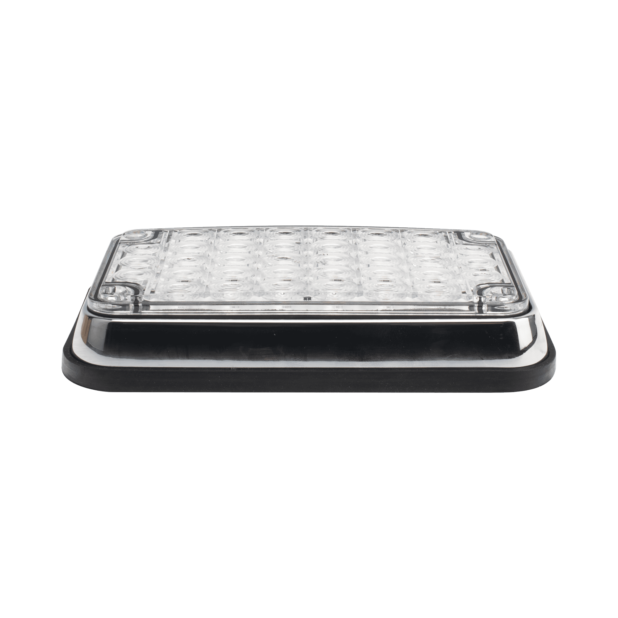 Luz de Advertencia de 6X4", Bicolor Rojo/Claro, Ideal para Ambulancias XLTE595RWV2