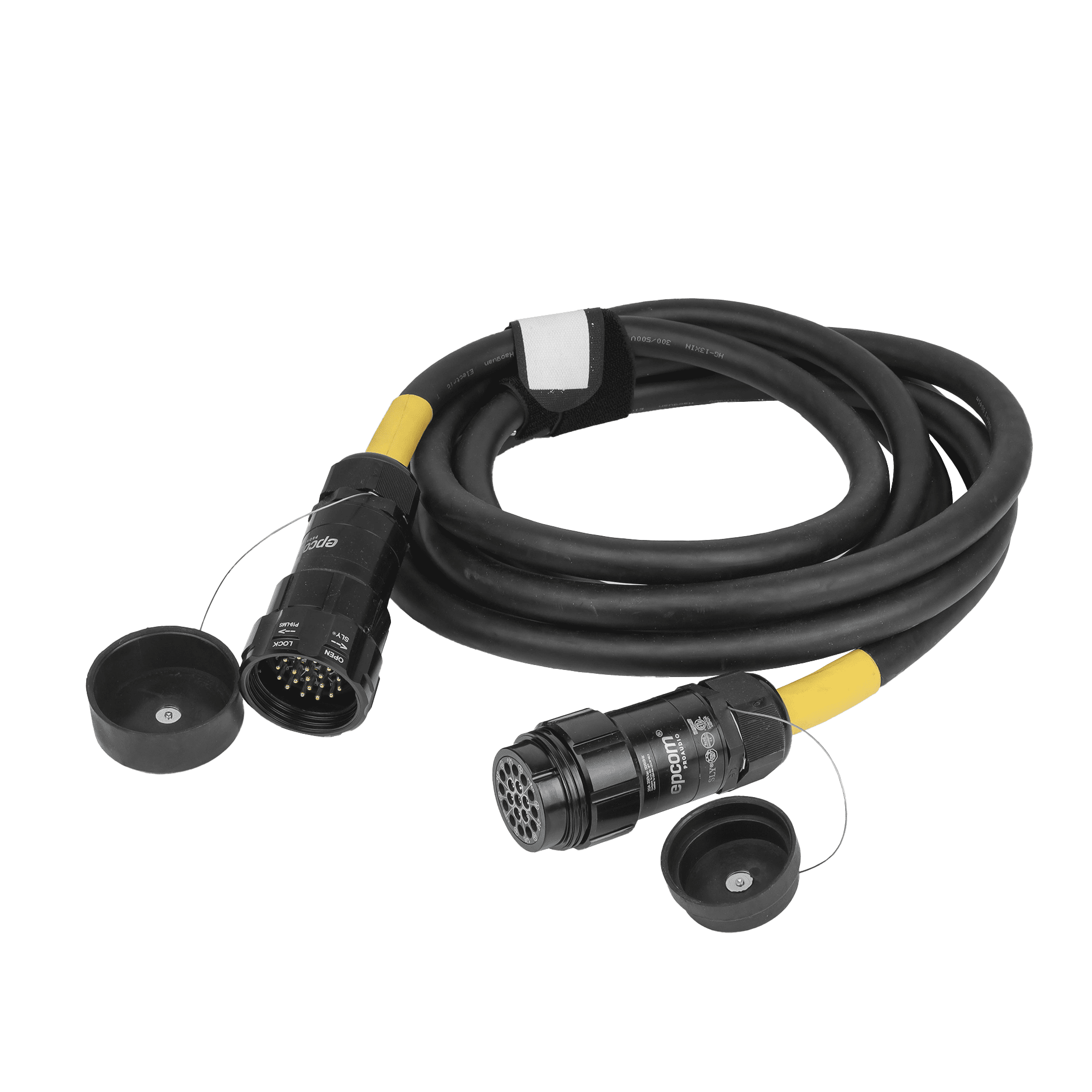 MANGUERA DE AC TIPO SOCAPEX CONECTORES MACHO Y HEMBRA | 10 METROS EP-SOC-10M