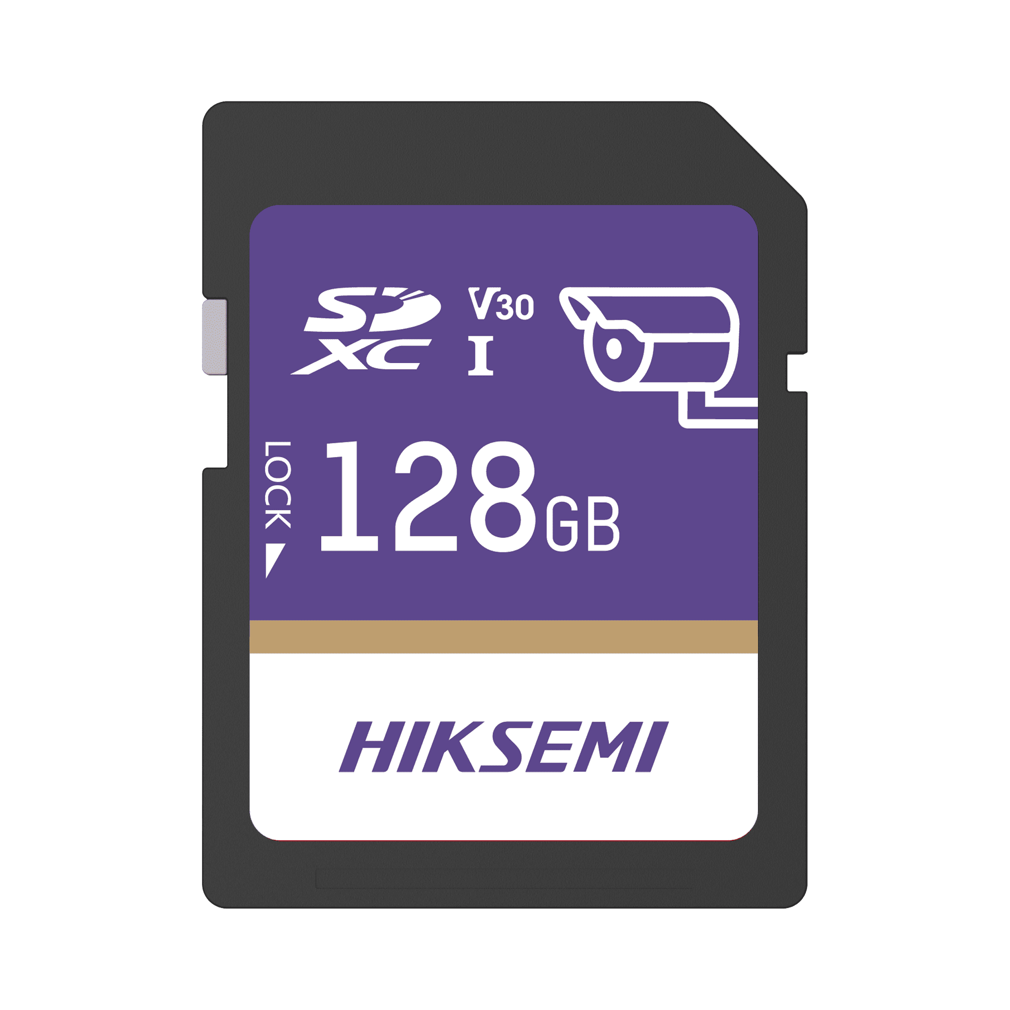 Memoria SD Clase 10 de 128 GB / Especializada Para Videovigilancia HS-SD-P10/128G/GUARDPRO